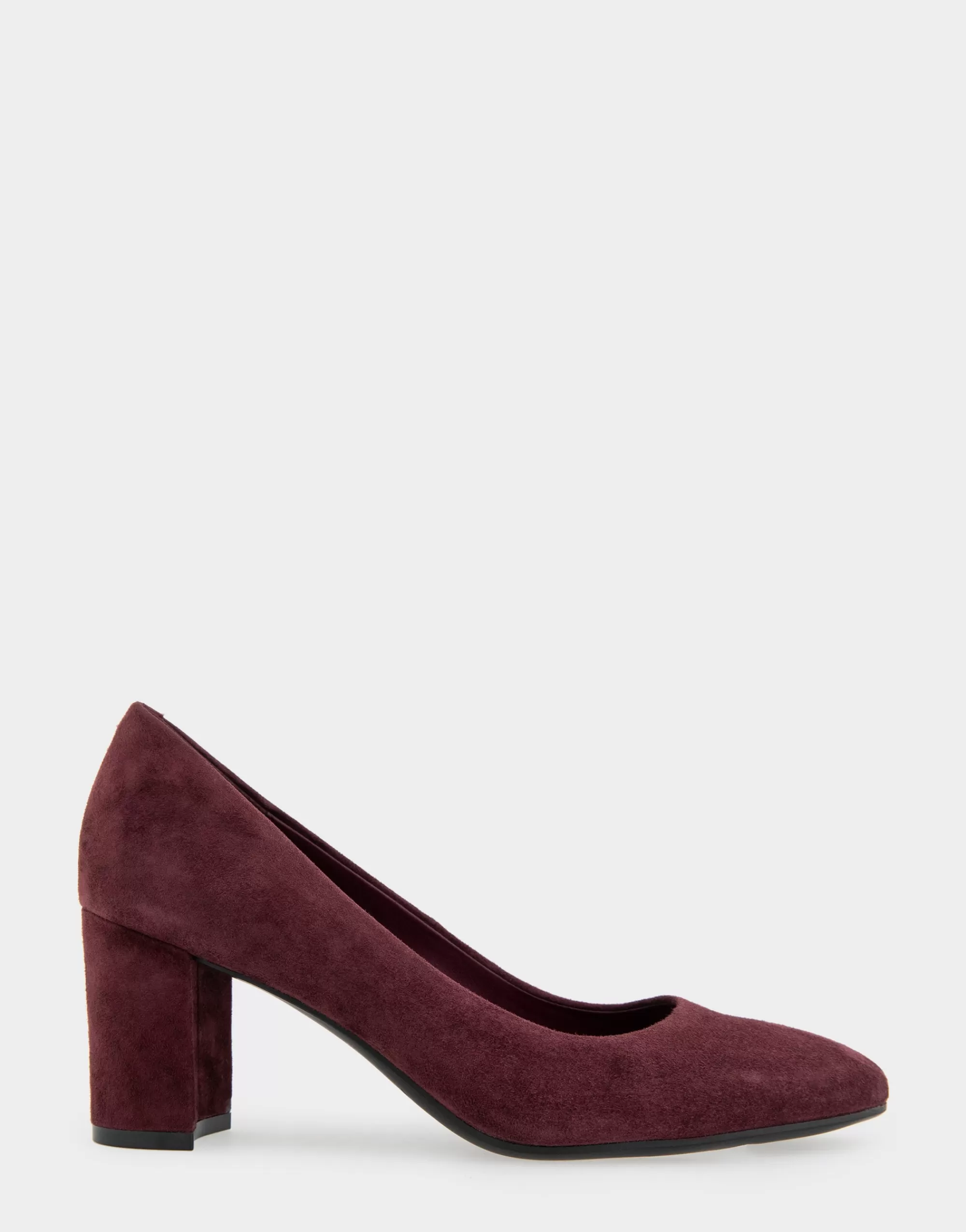 Aerosoles Pumps*Comfortable Women's Almond Toe Pump in Deep Aubergine Suede