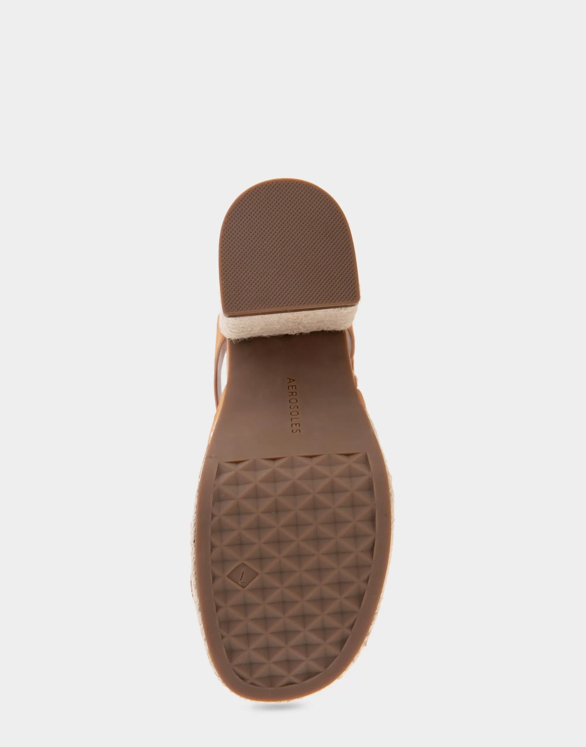 Aerosoles Platforms | Platforms*Comfortable Women's Asymmetrical Molded Footbed Platform Sandal in Cipria Suede