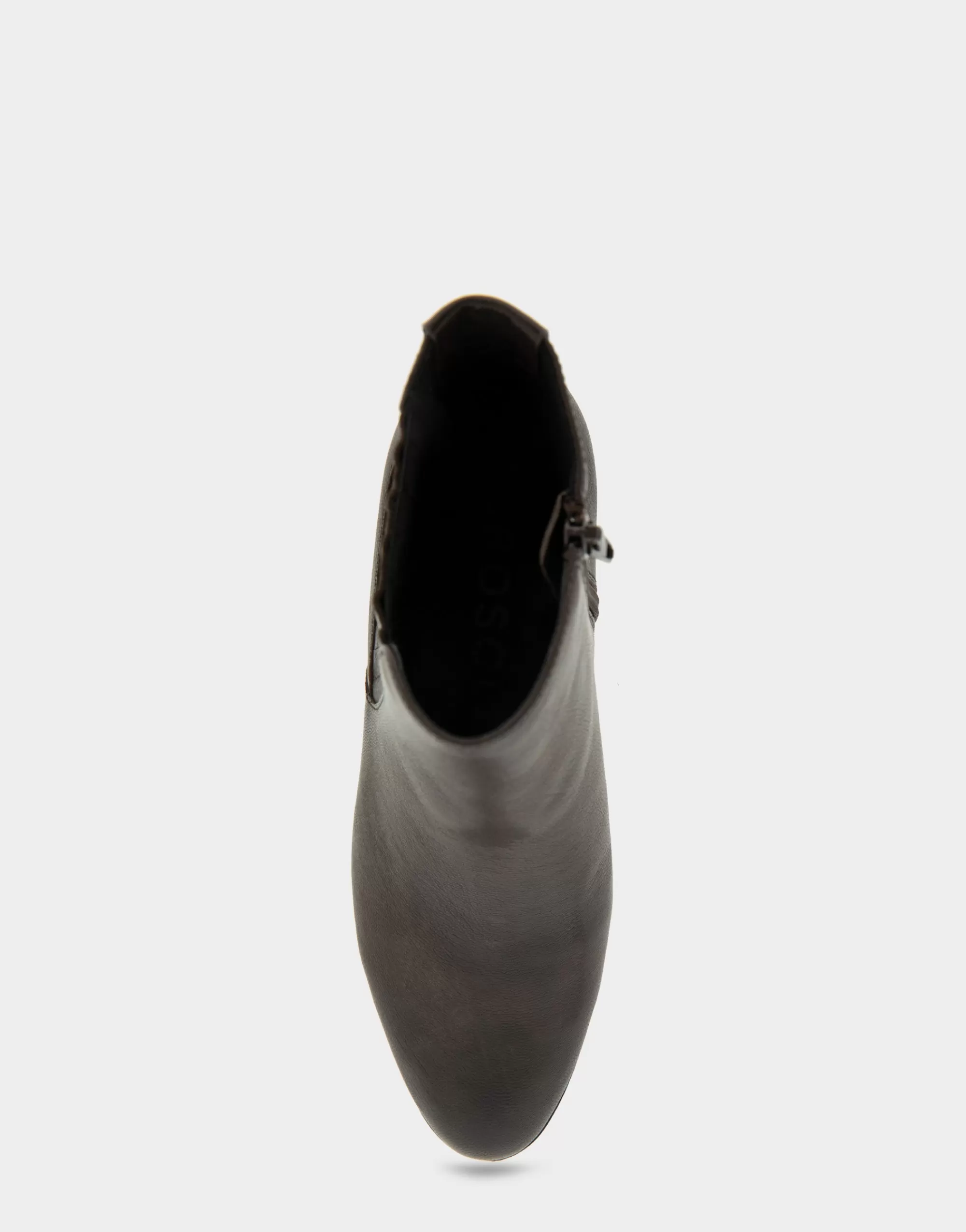 Aerosoles Heeled Boots | Ankle Boots*Comfortable Women's Covered Gore Western Ankle Bootie in Java Waxy Leather Leather