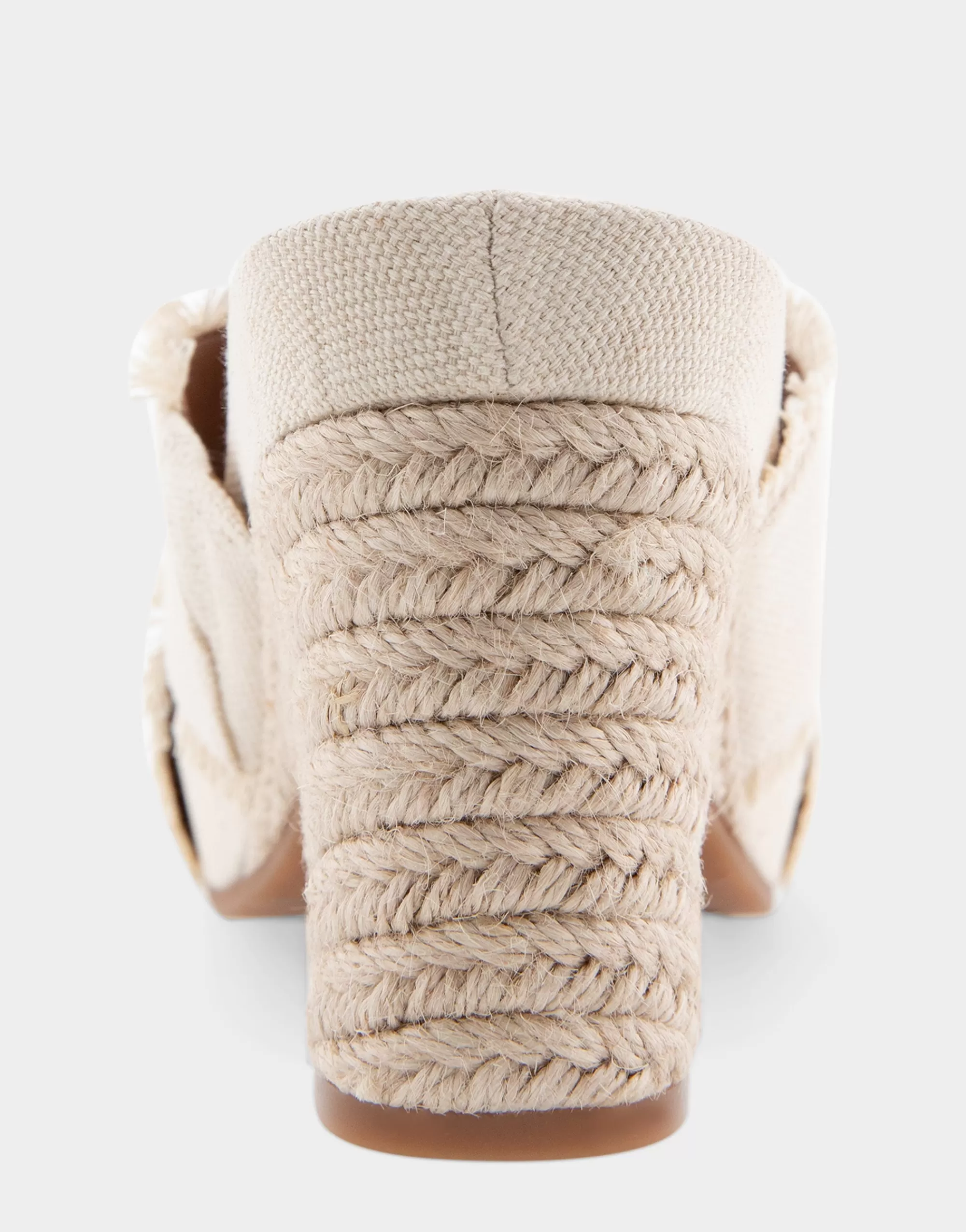 Aerosoles Dress | Wedges*Comfortable Women's Crisscross Footbed Wedge Sandal in Cream Canvas Fabric Canvas Fabric