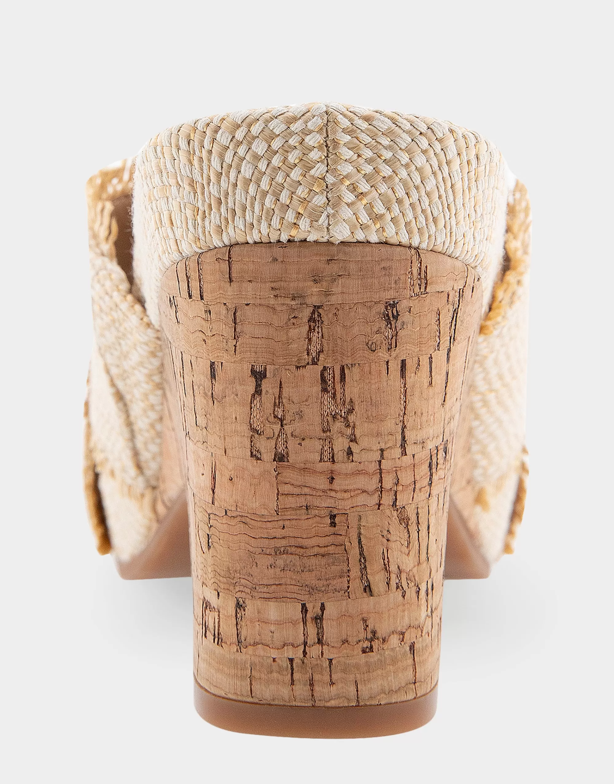 Aerosoles Dress | Wedges*Comfortable Women's Crisscross Footbed Wedge Sandal in Sand Raffia Combo Raffia Fabric