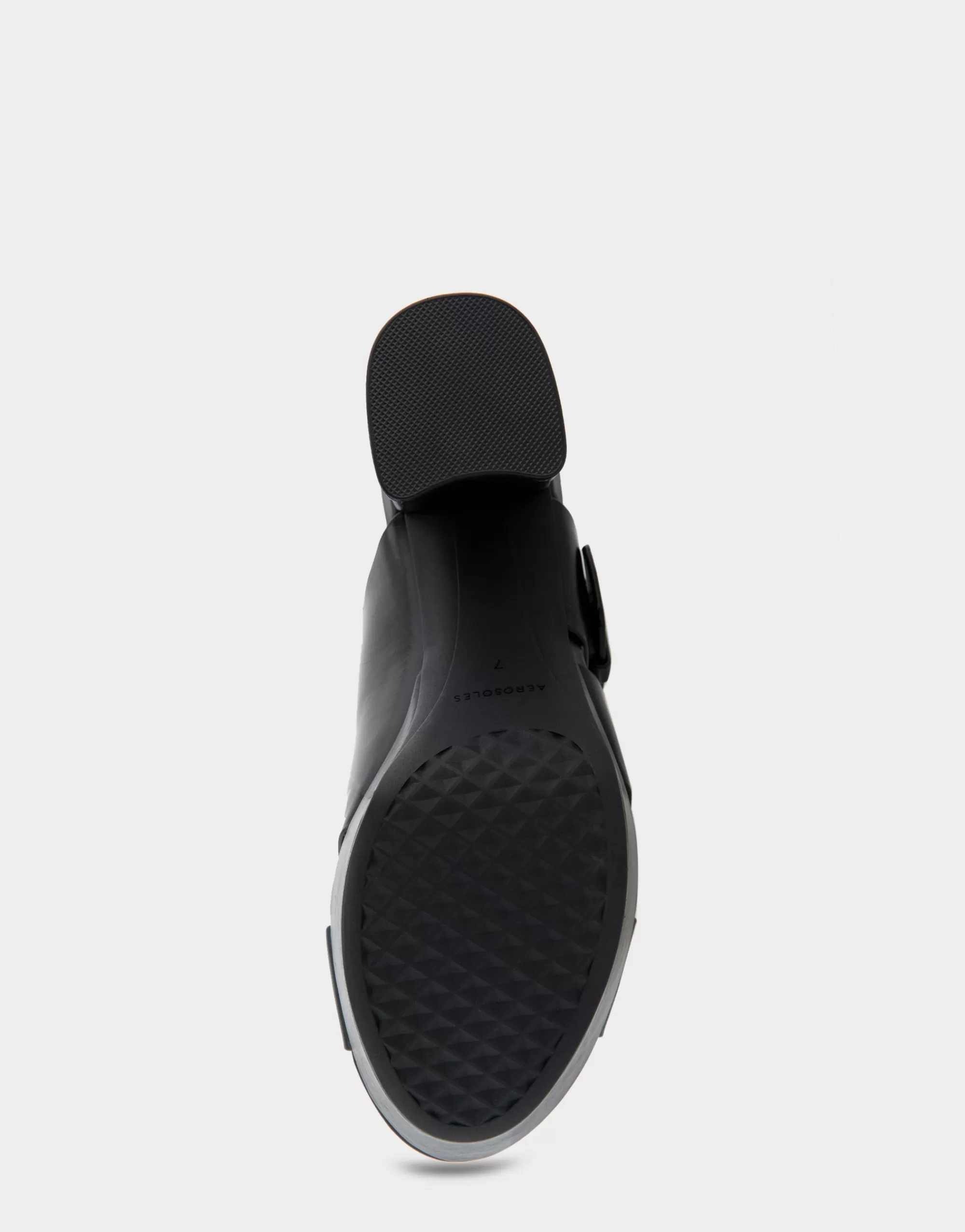 Aerosoles Wide Width Sandals | Platforms*Comfortable Women's Crisscross Platform Slide Sandal in Black Leather