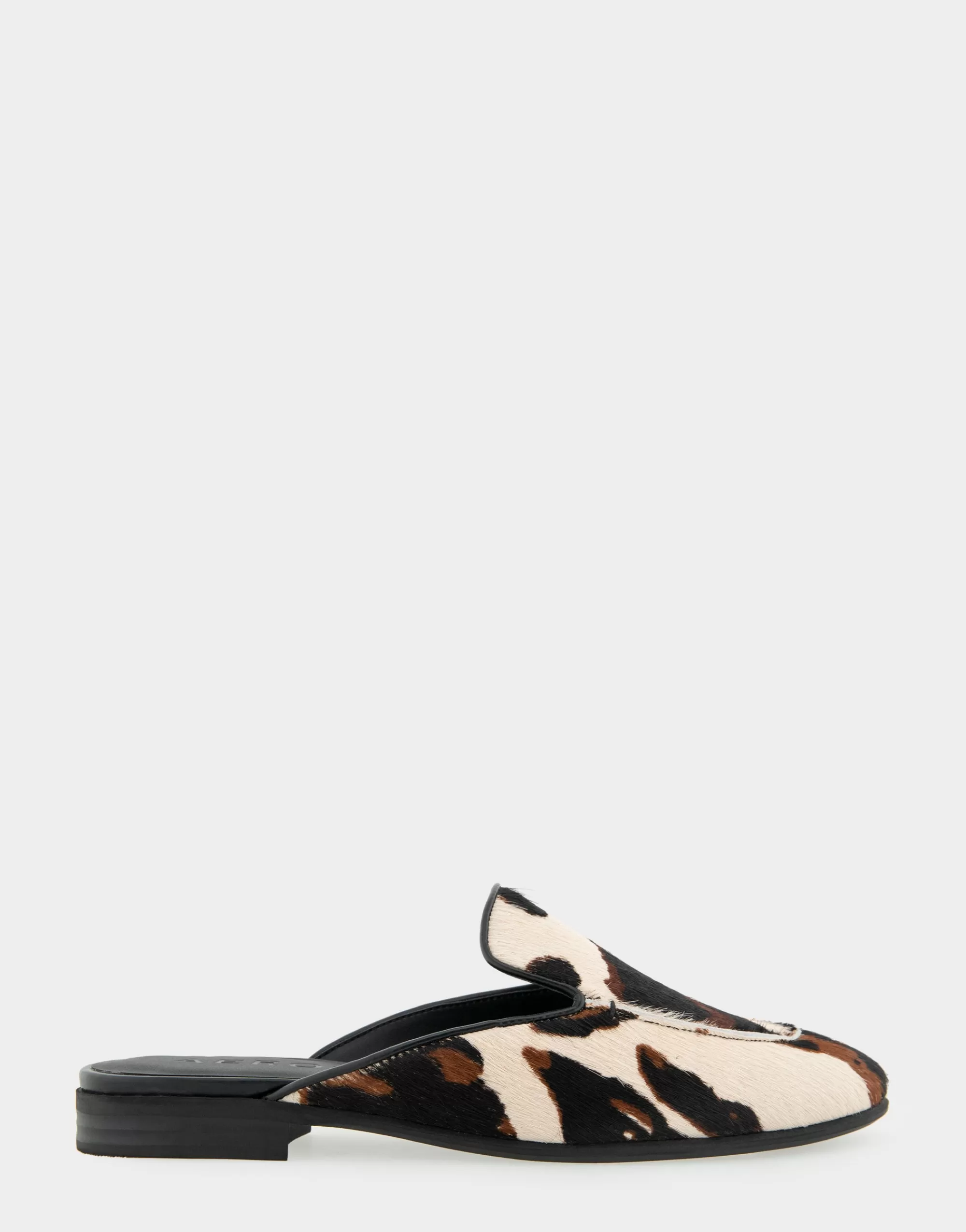 Aerosoles Clogs & Mules | Loafers*Comfortable Women's Flexible Tailored Loafer Mule in Cow Print Haircalf Haircalf