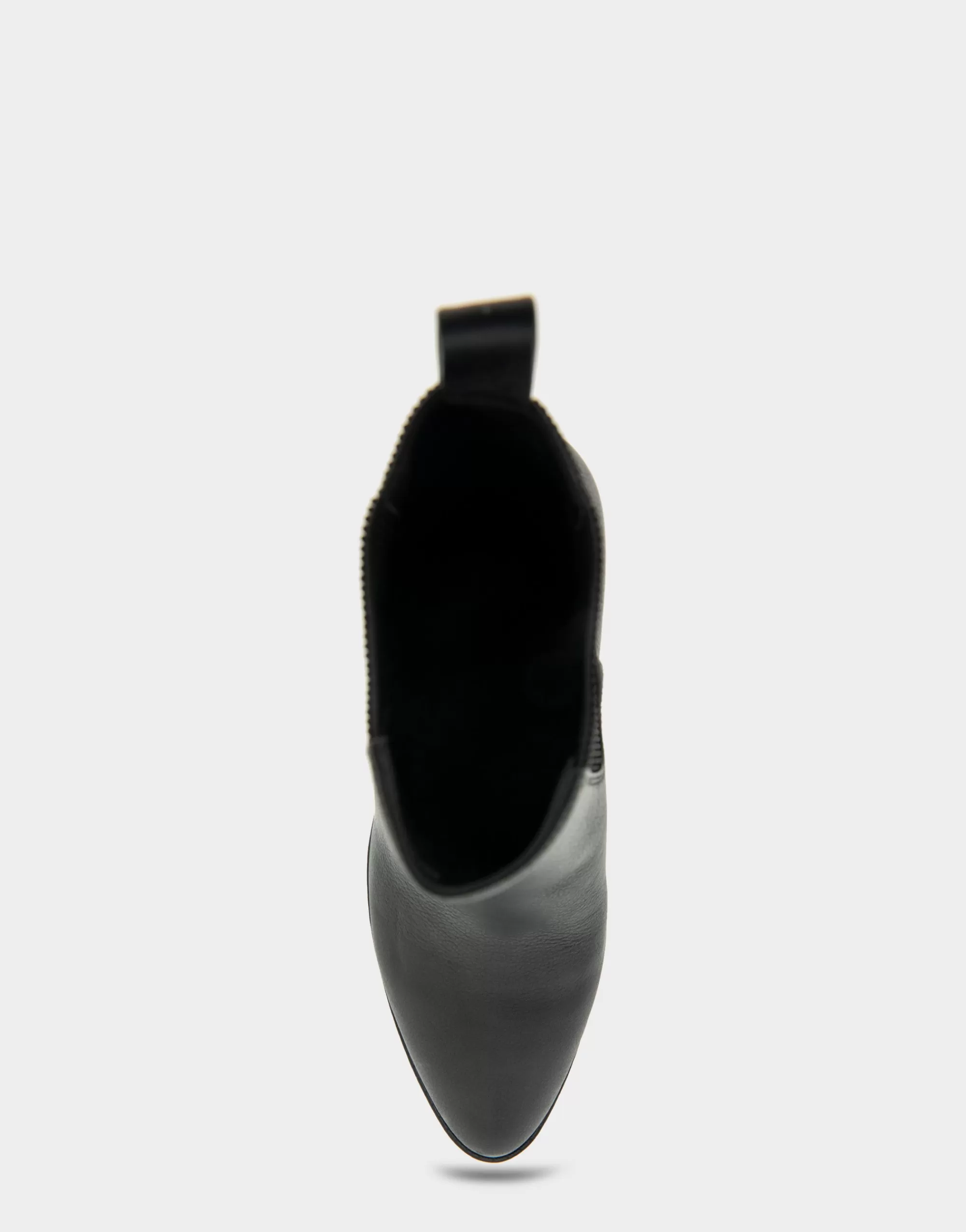 Aerosoles Wedge Boots | Heeled Boots*Comfortable Women's Gored Sculpted Wedge Crepe Heel Bootie in Black Leather Leather