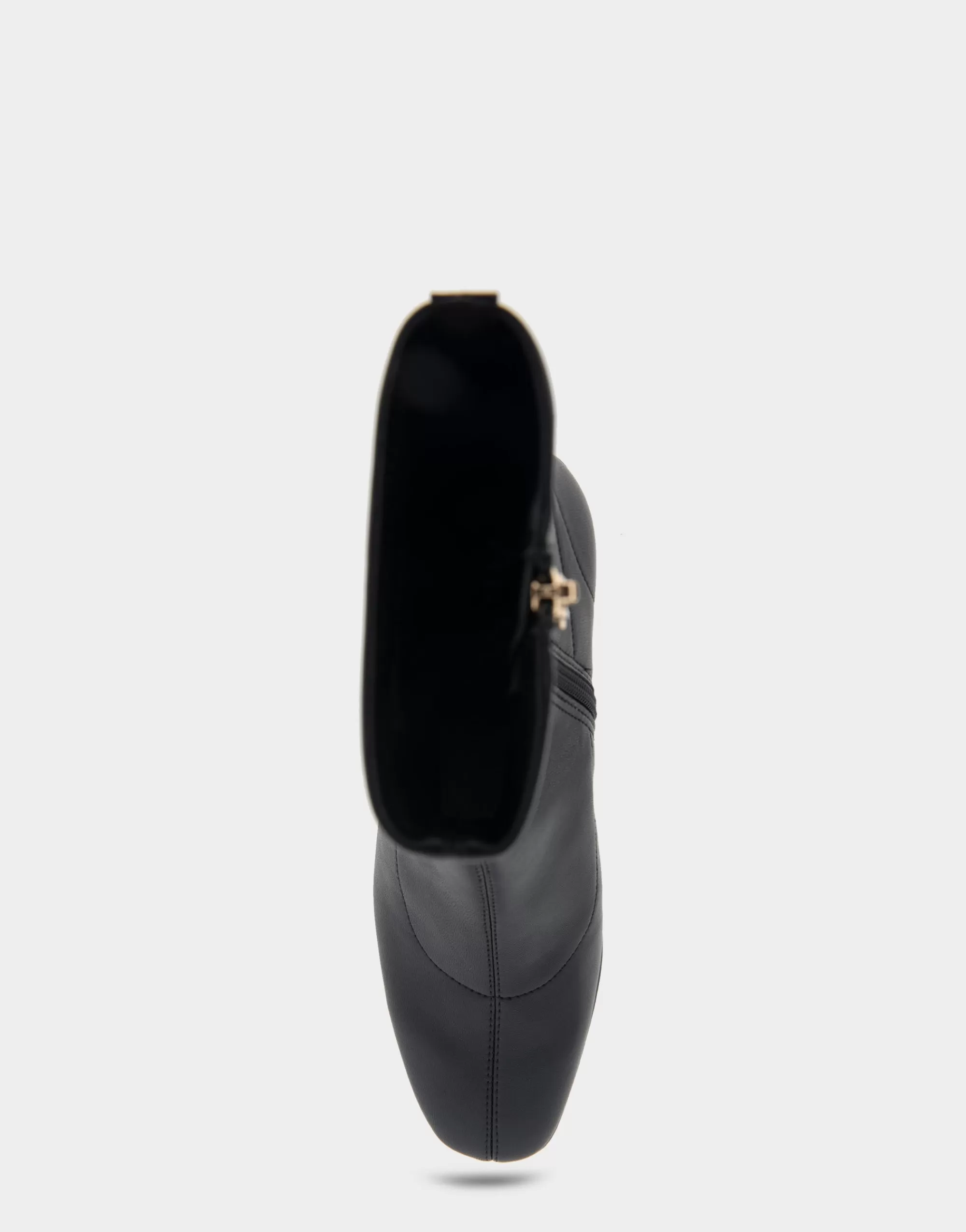 Aerosoles Wide Width Boots | Heeled Boots*Comfortable Women's Heeled Ankle Boot in Black Stretch Faux Leather