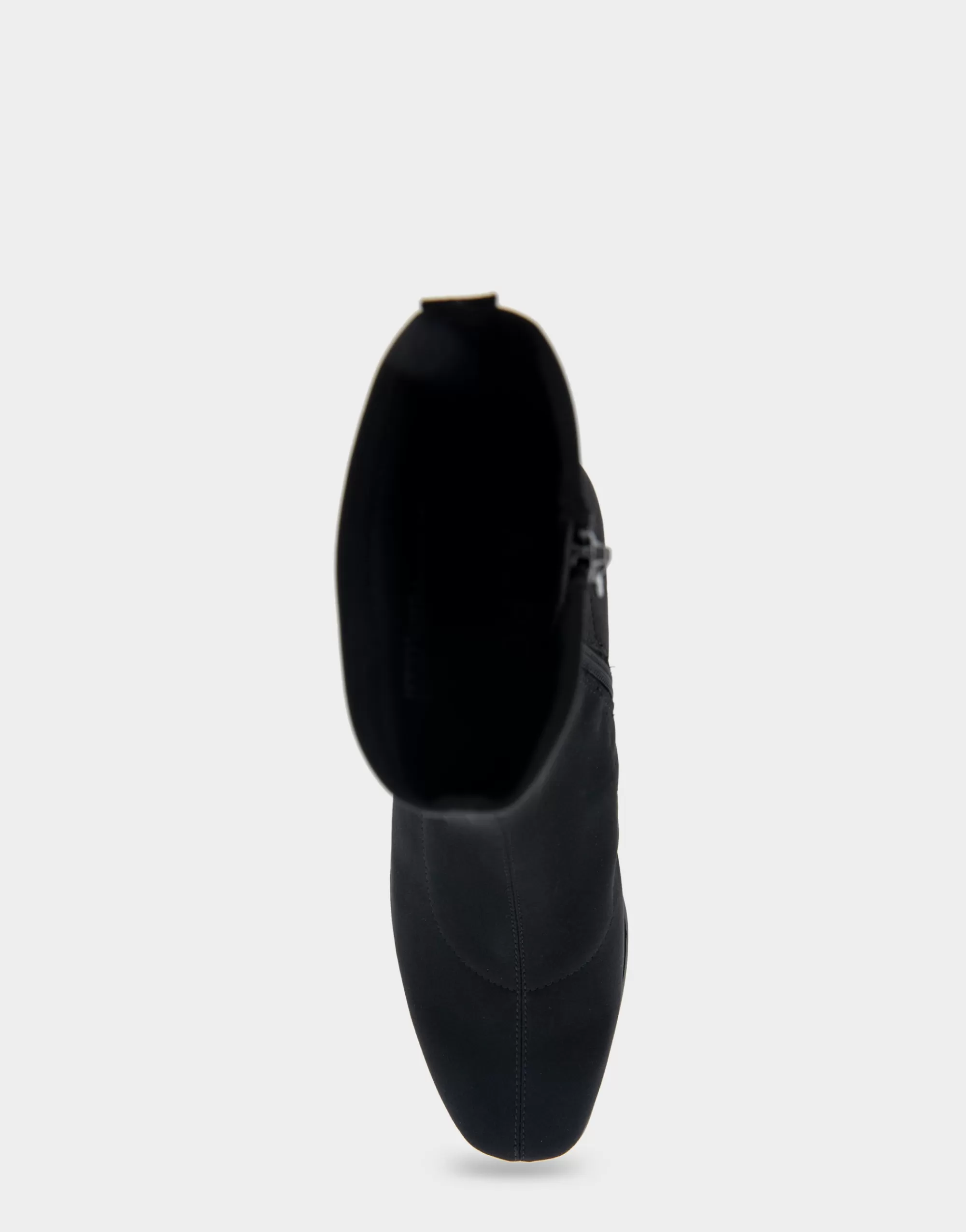 Aerosoles Wide Width Boots | Heeled Boots*Comfortable Women's Heeled Ankle Boot in Black Stretch Gabardine Fabric