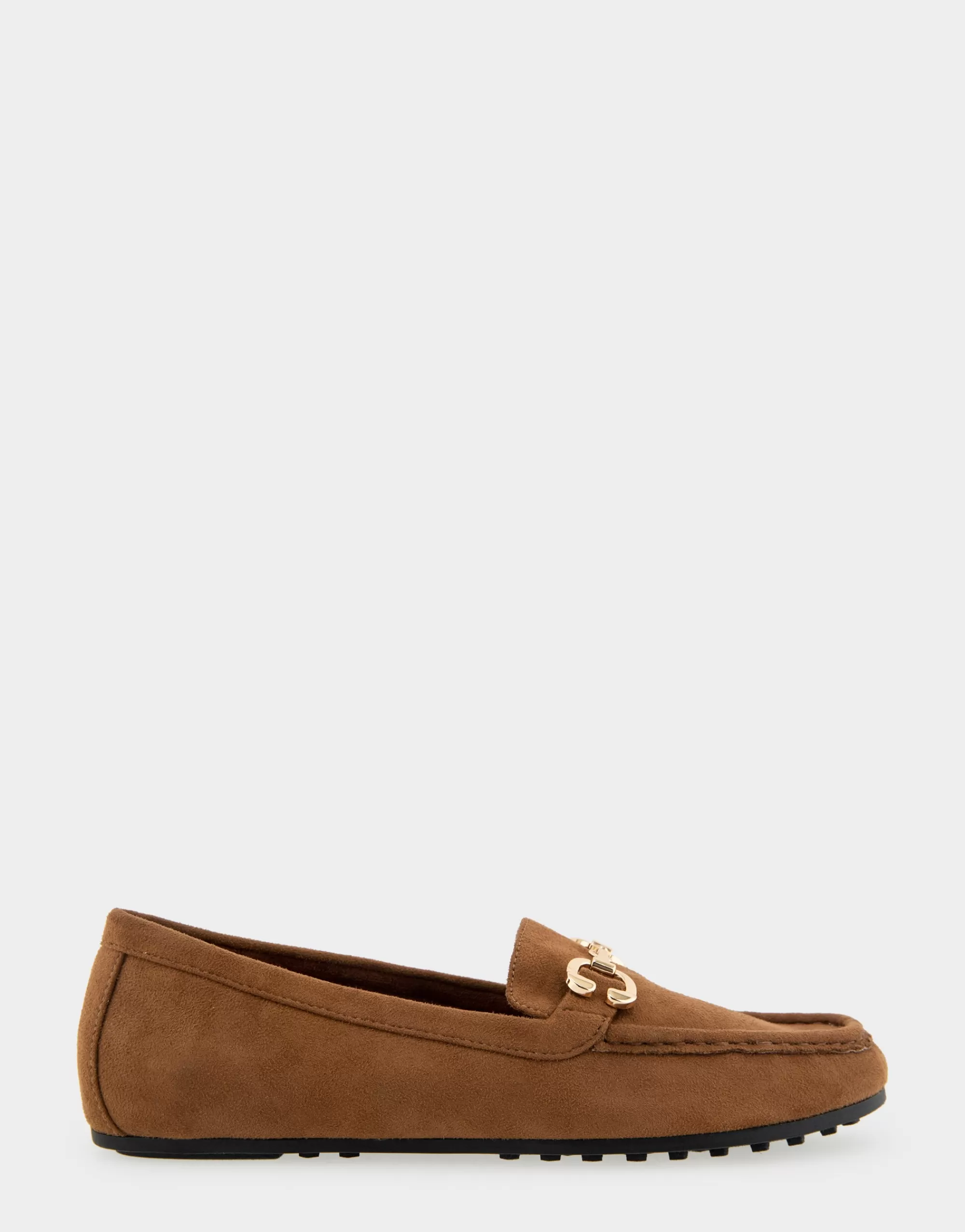 Aerosoles Loafers*Comfortable Women's Horsebit Driver Moc in Tobacco Faux Suede Faux Suede
