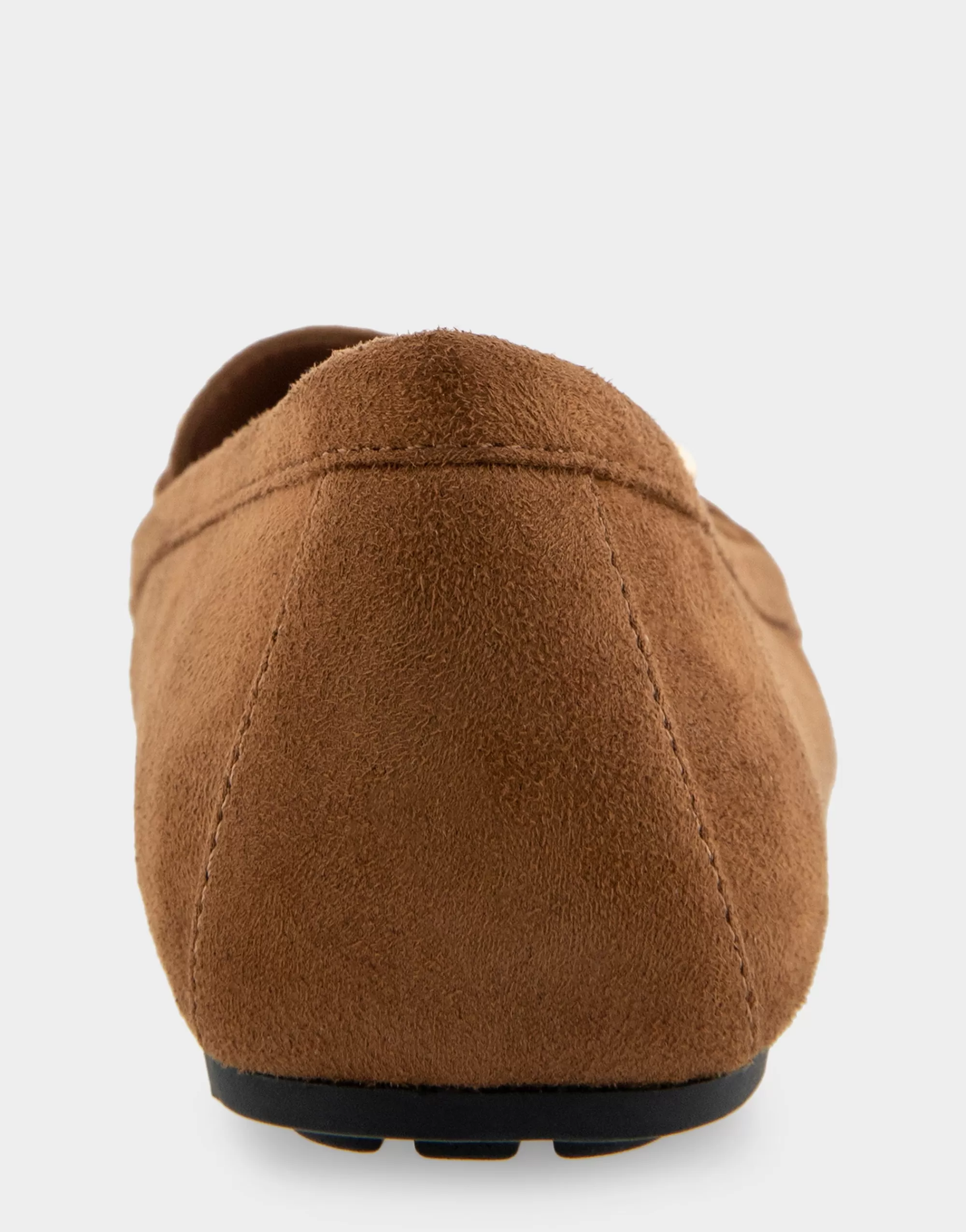 Aerosoles Loafers*Comfortable Women's Horsebit Driver Moc in Tobacco Faux Suede Faux Suede
