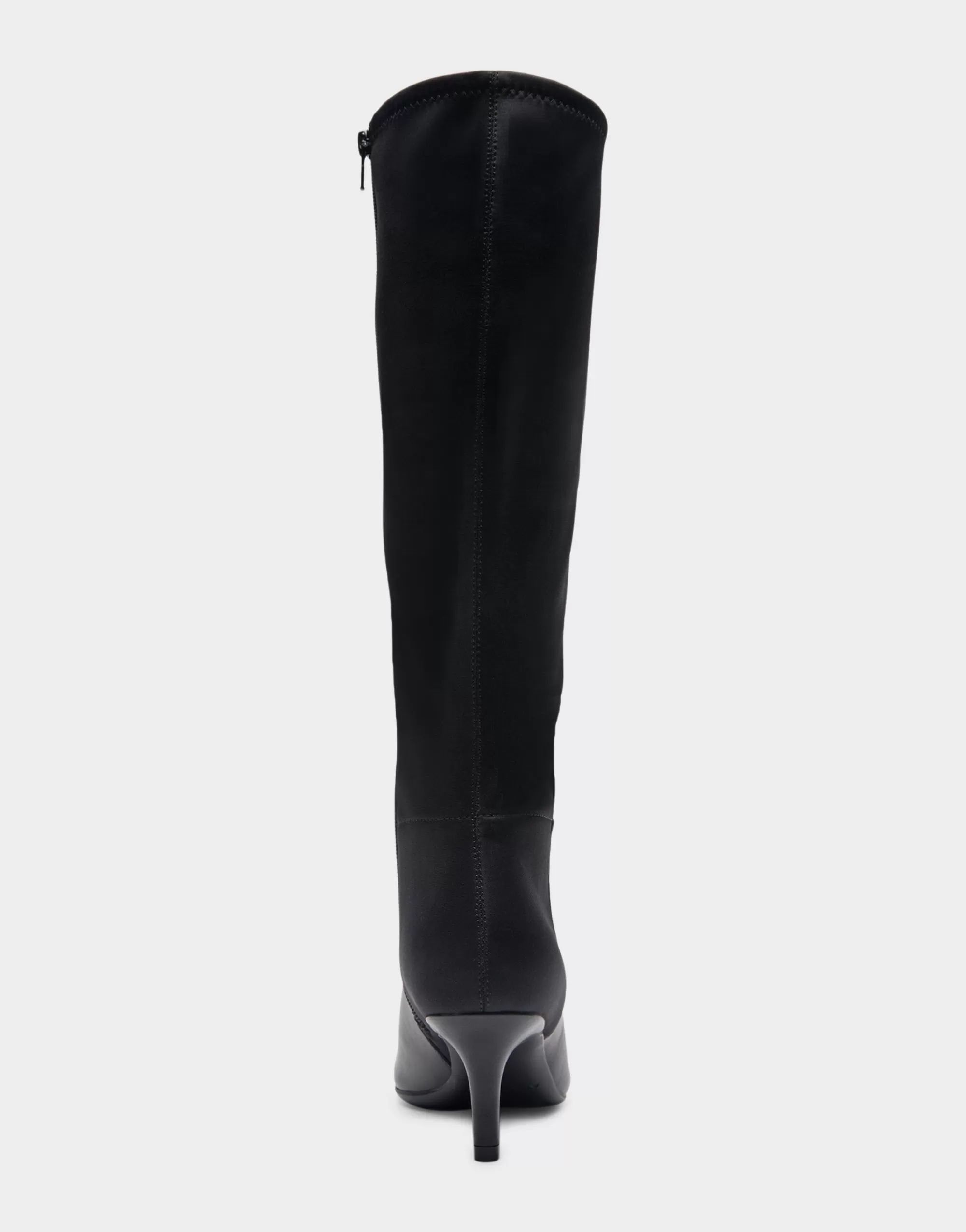 Aerosoles Tall Boots | Ankle Boots*Comfortable Women's Knee High Kitten Heel Point Toe Boot in Black Faux Leather Faux Leather