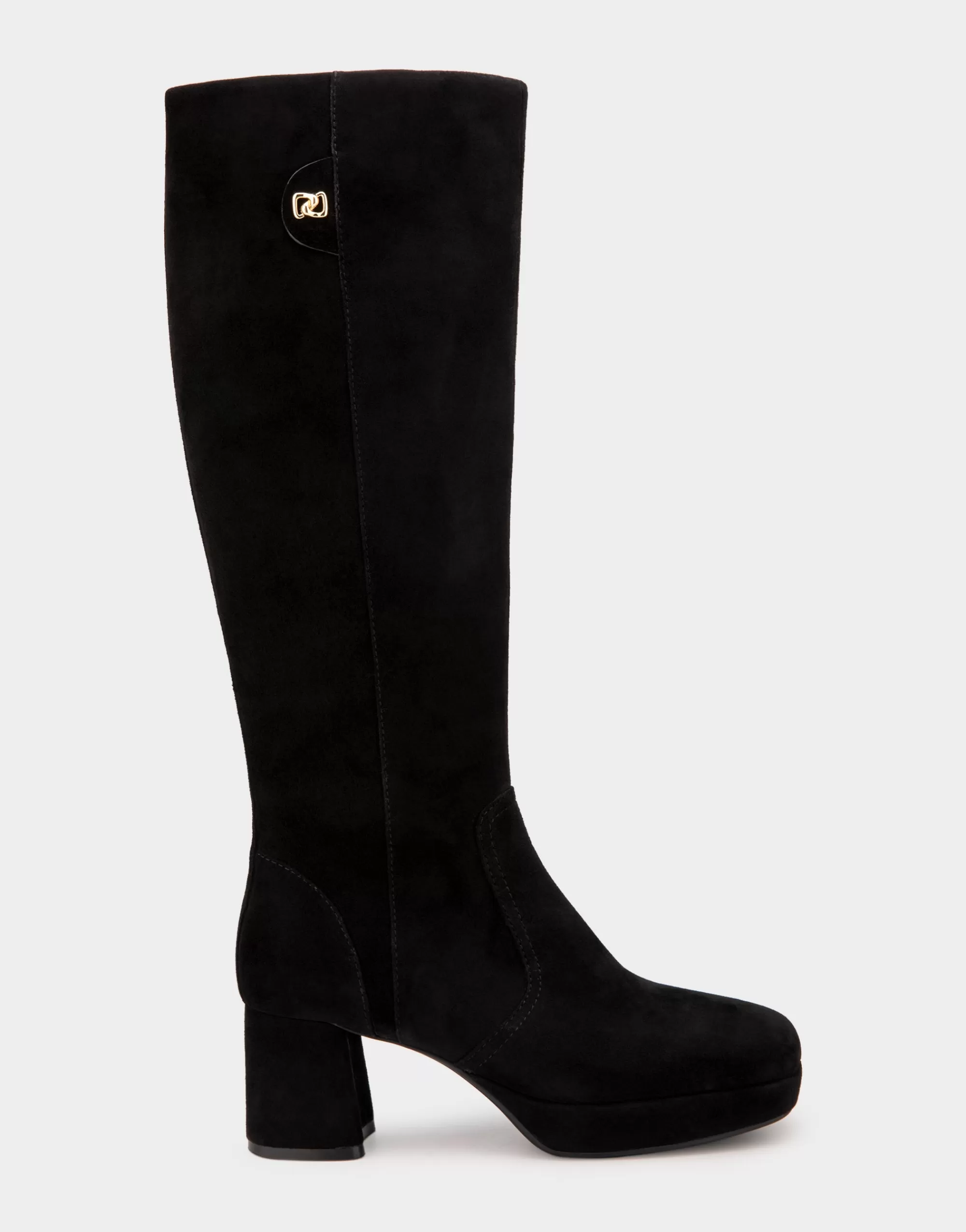 Aerosoles Heeled Boots | Tall Boots*Comfortable Women's Knee High Platform Boot in Black Suede