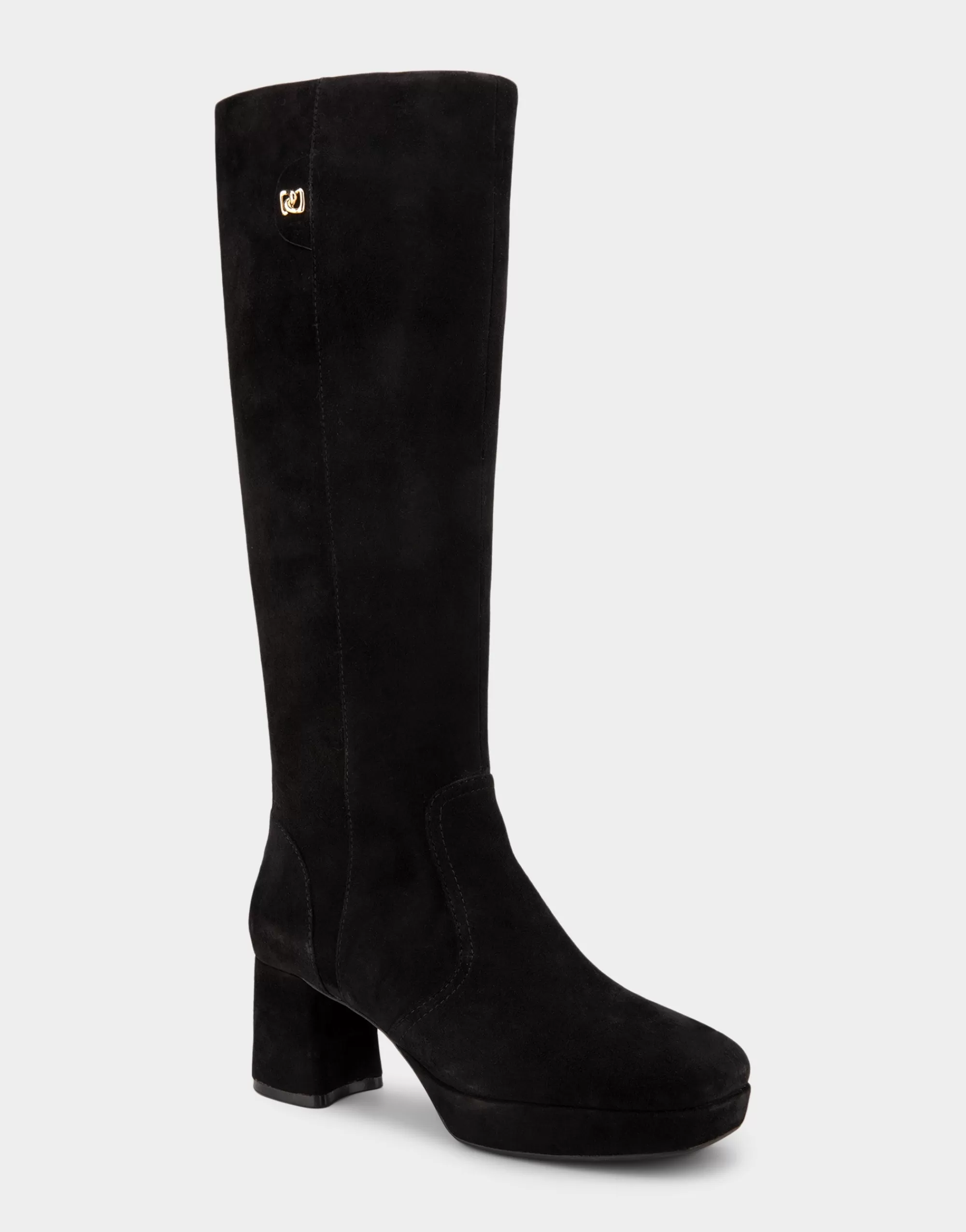 Aerosoles Heeled Boots | Tall Boots*Comfortable Women's Knee High Platform Boot in Black Suede