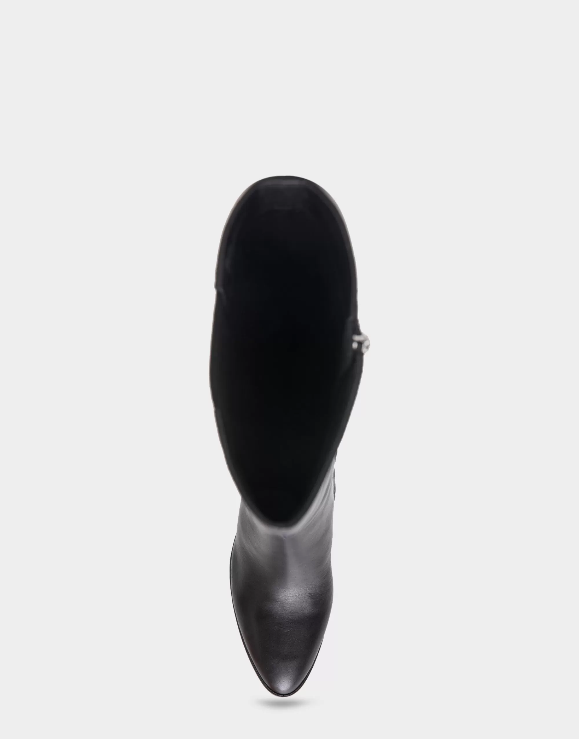 Aerosoles Wedge Boots | Tall Boots*Comfortable Women's Knee High Sculpted Wedge Almond Toe Boot in Black Leather