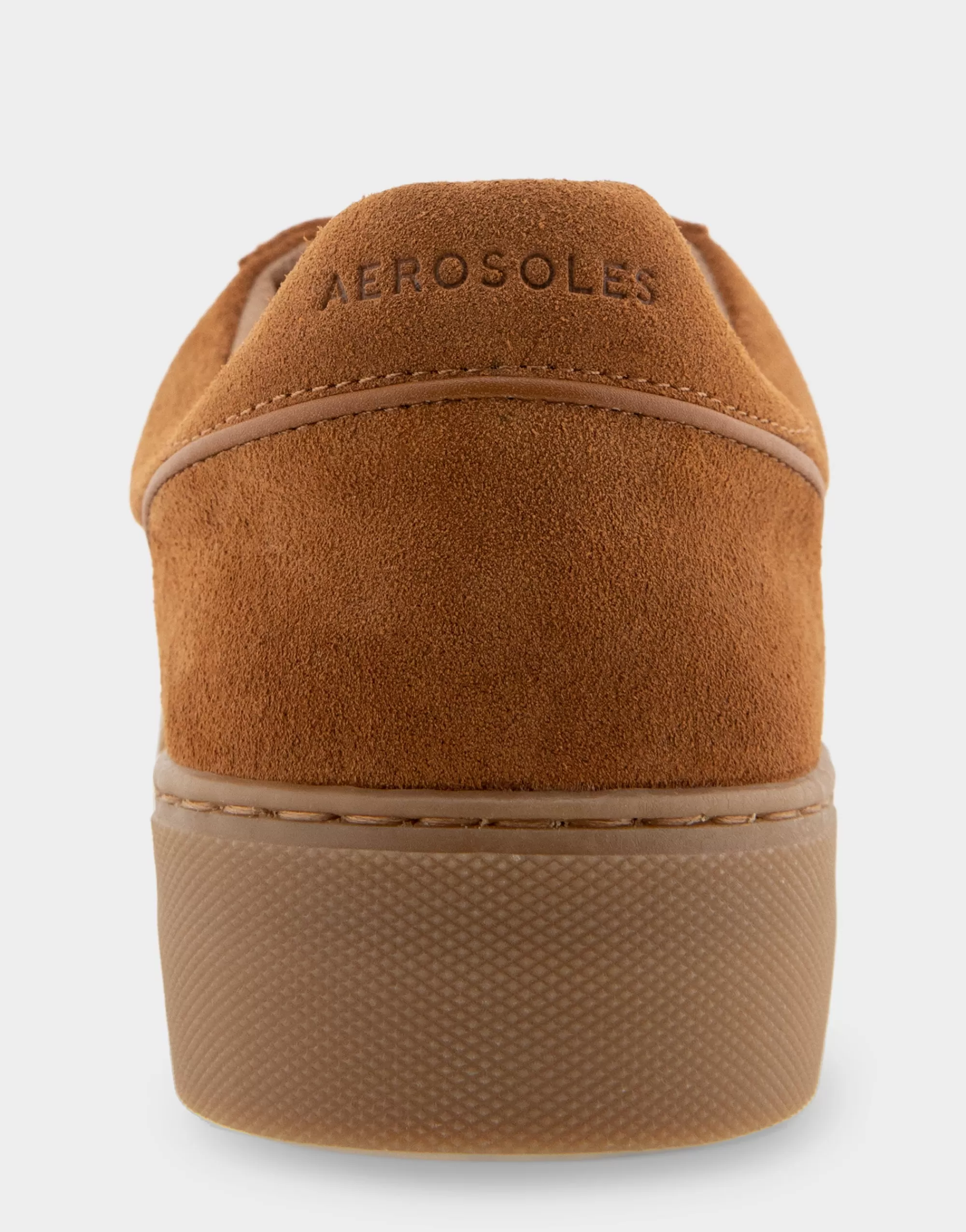 Aerosoles Flatforms | Wedges*Comfortable Women's Lace Up Hidden Wedge Sneaker in Tan Suede