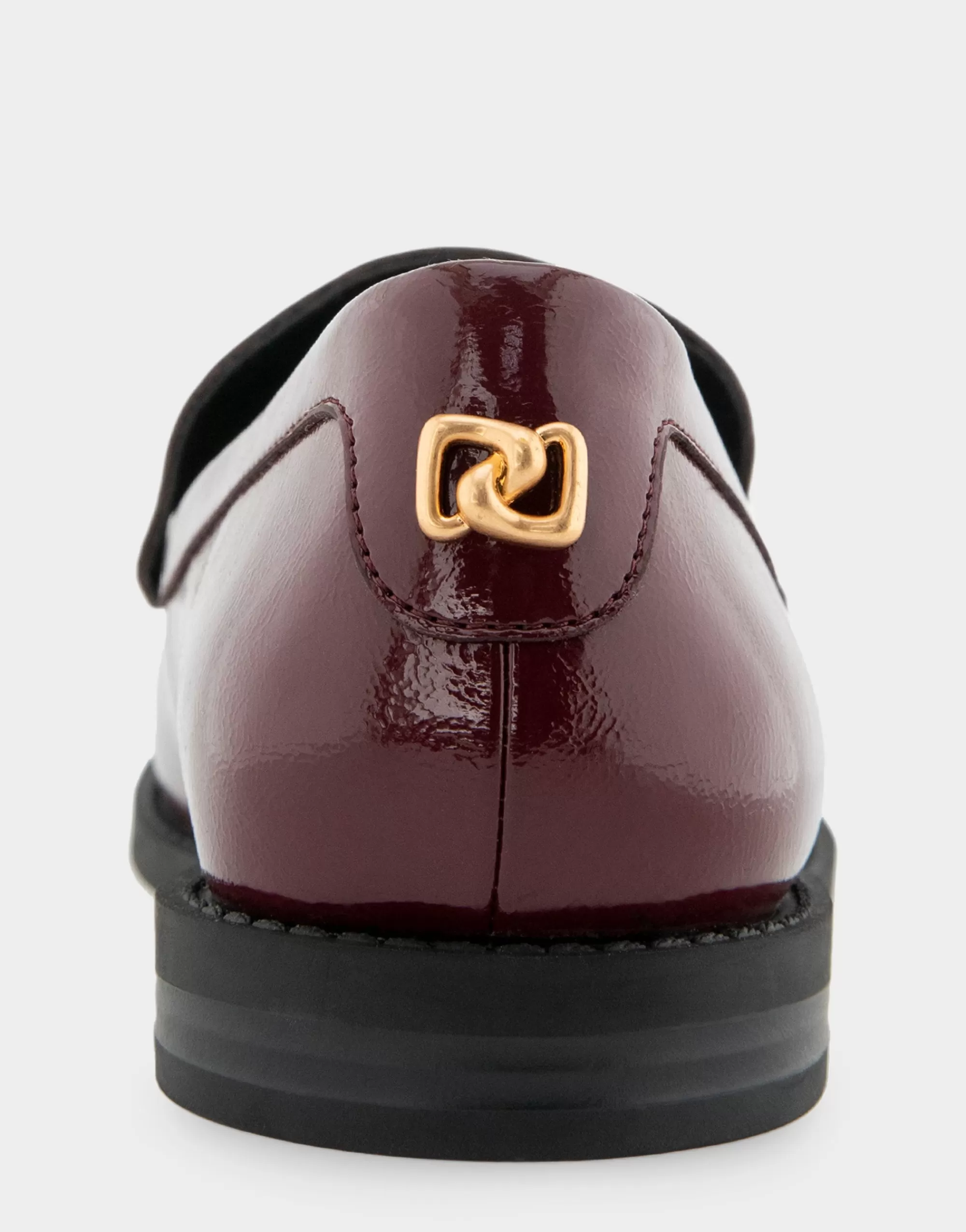 Aerosoles Loafers*Comfortable Women's Lightweight Flexible Tailored Weejun Loafer in Burgundy Crinkled Patent Faux Leather Patent Faux Leather