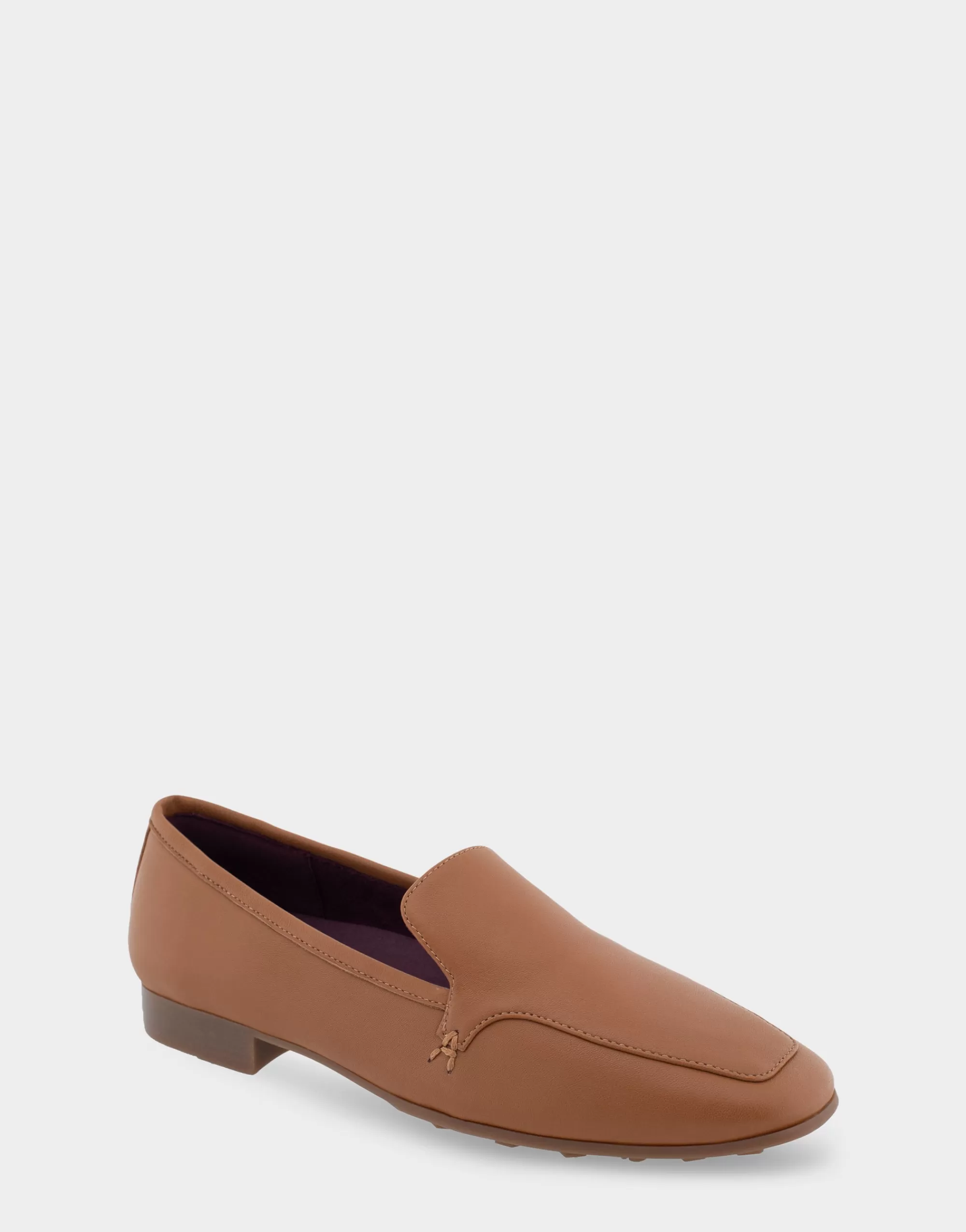 Aerosoles Clogs & Mules | Loafers*Comfortable Women's Loafer in Tan Genuine Leather