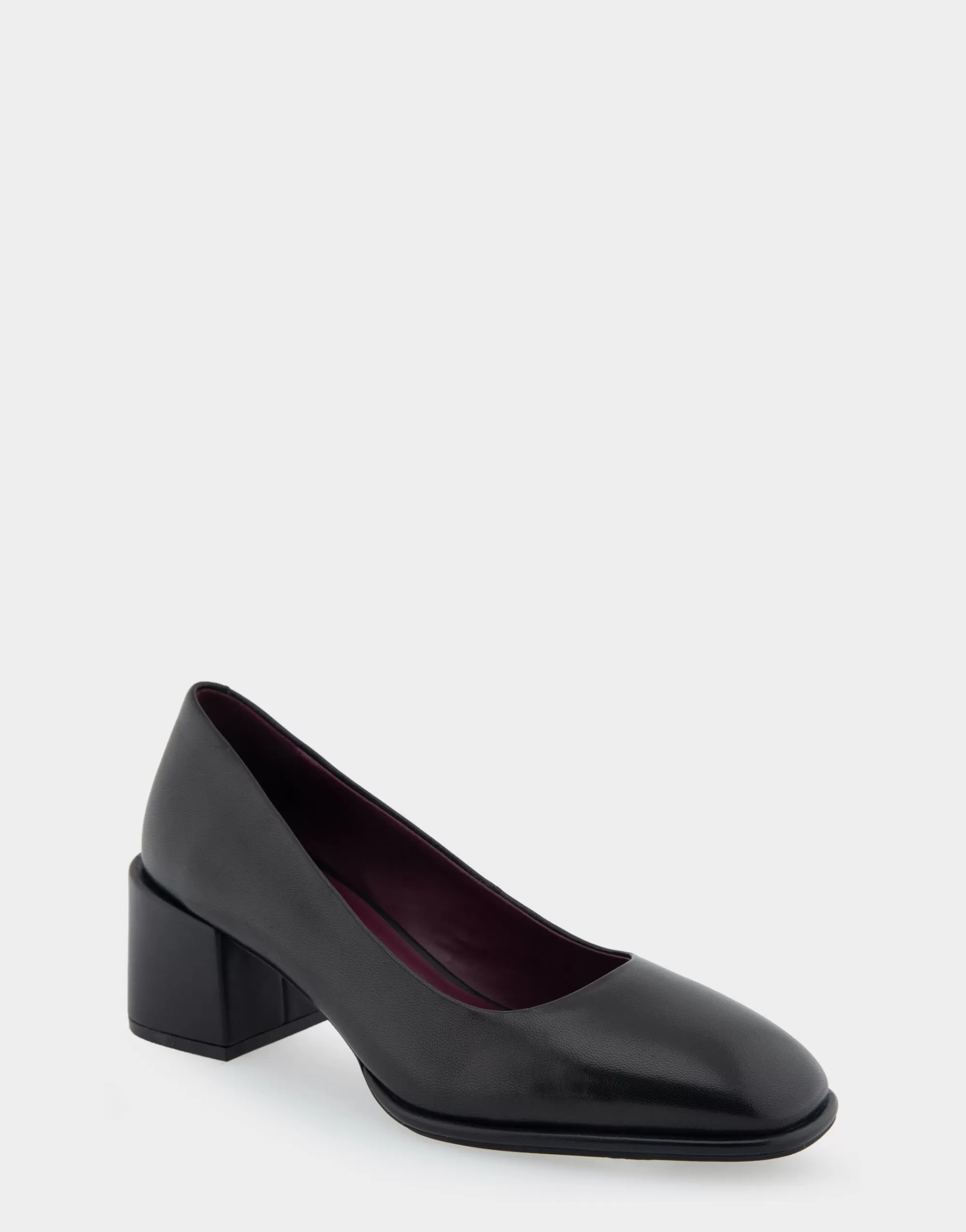 Aerosoles Clogs & Mules | Pumps*Comfortable Women's Mid Heel Pump in Black Genuine Leather