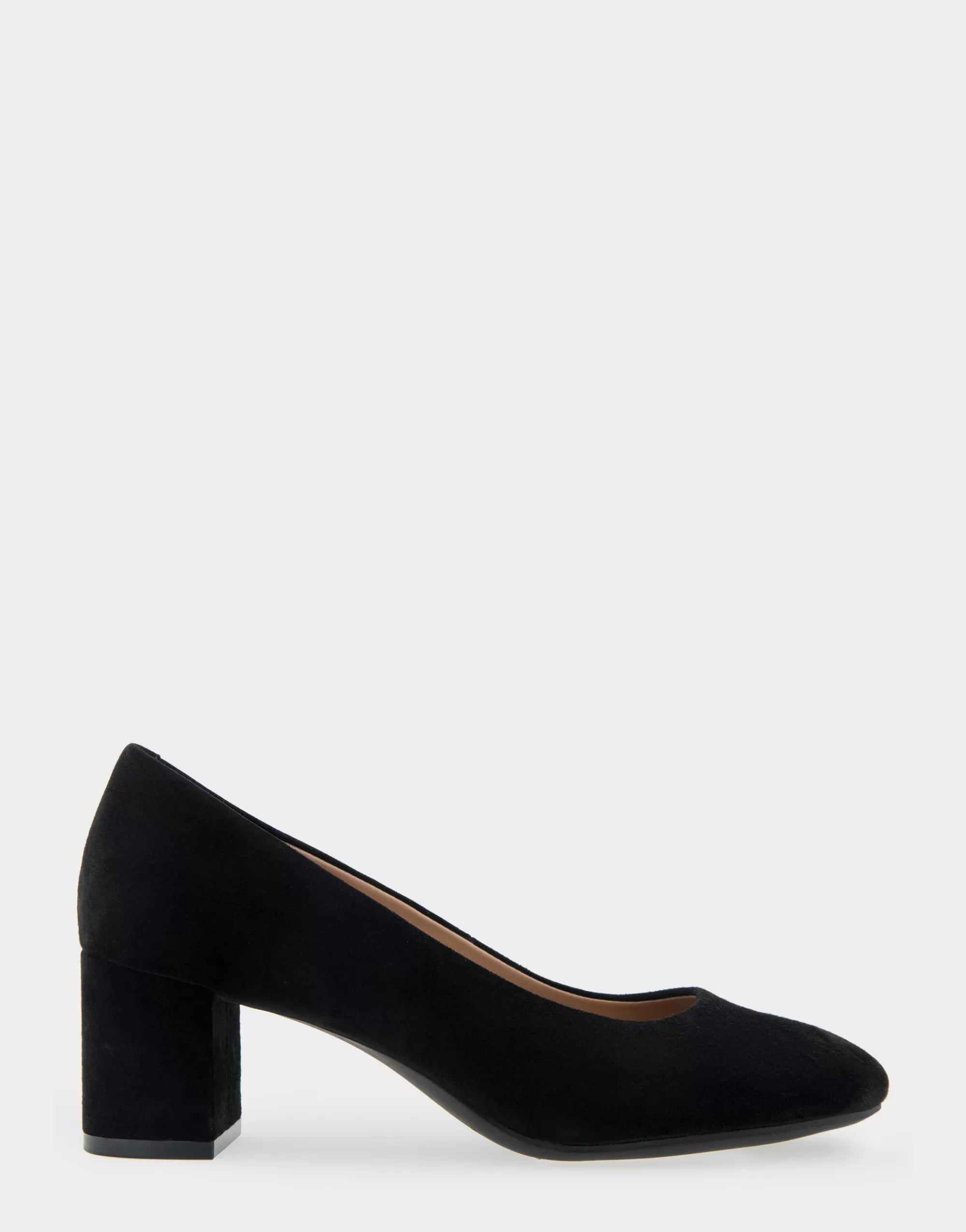 Aerosoles Clogs & Mules | Pumps*Comfortable Women's Mid Heel Pump in Black Genuine Suede