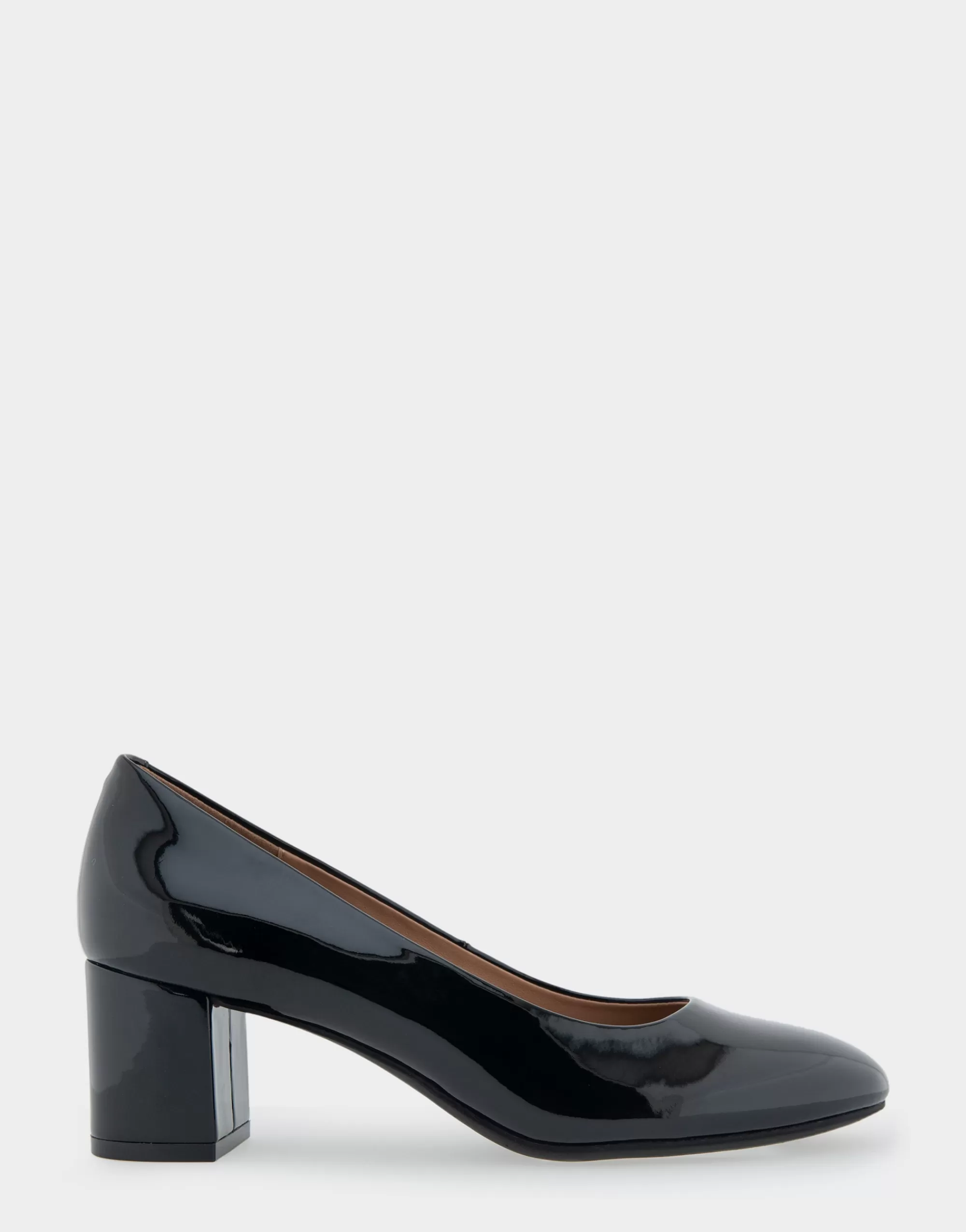 Aerosoles Clogs & Mules | Pumps*Comfortable Women's Mid Heel Pump in Black Patent Faux Leather