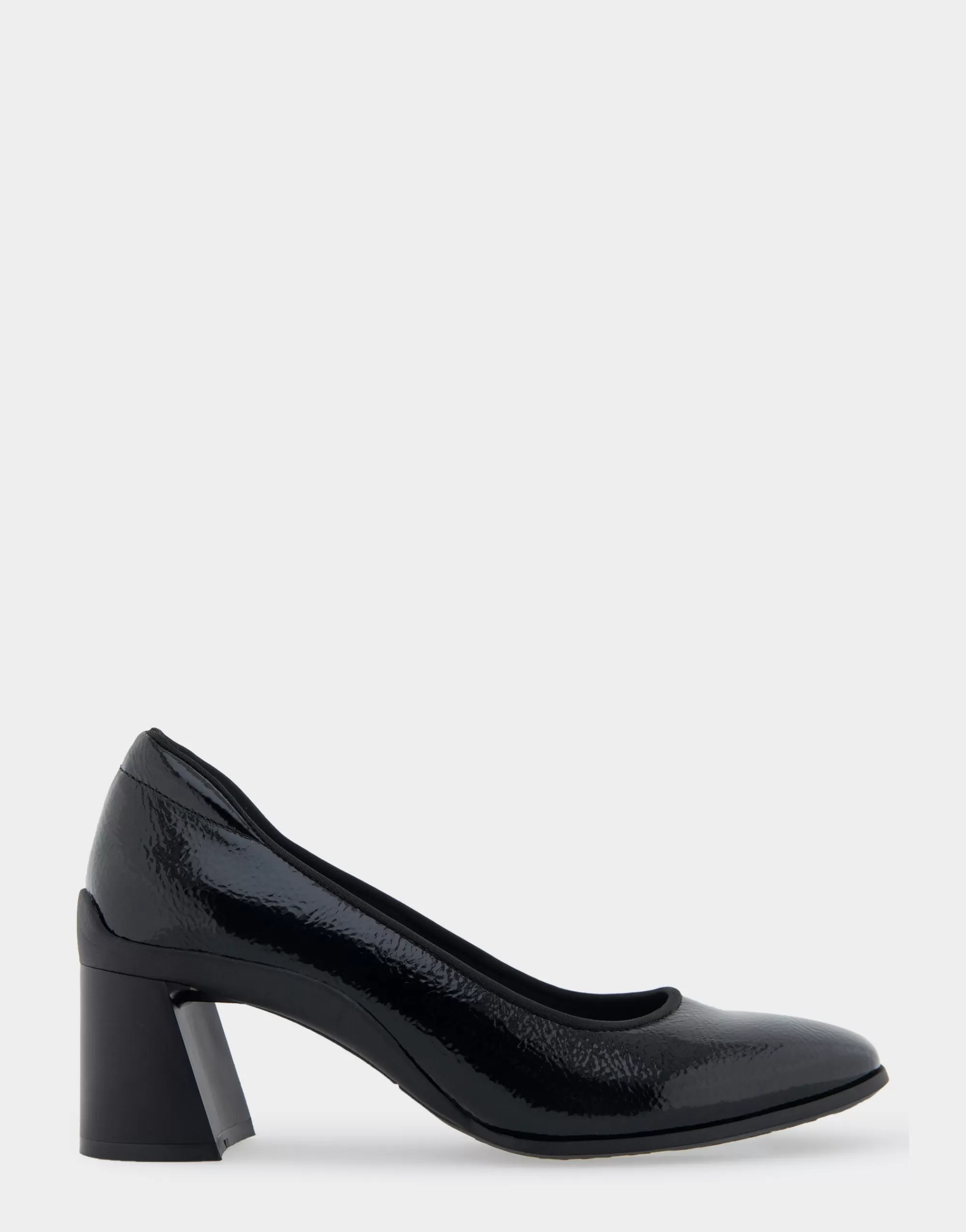 Aerosoles Clogs & Mules | Pumps*Comfortable Women's Mid Heel Pump in Black Patent Faux Leather
