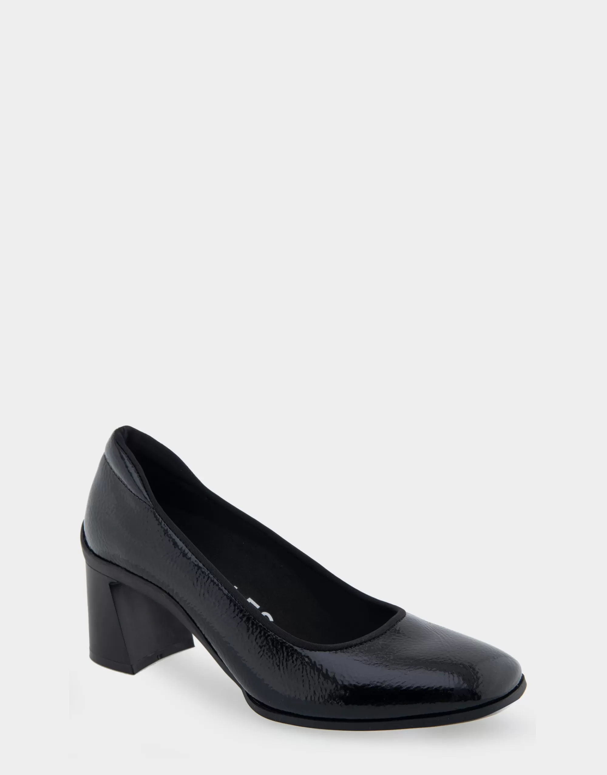Aerosoles Clogs & Mules | Pumps*Comfortable Women's Mid Heel Pump in Black Patent Faux Leather