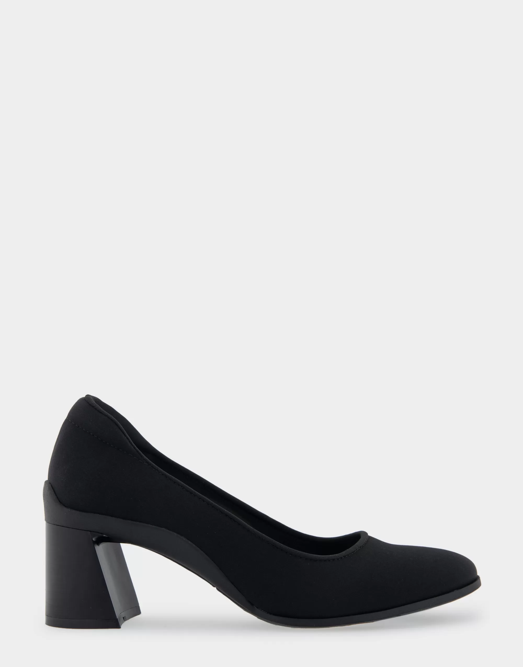 Aerosoles Clogs & Mules | Pumps*Comfortable Women's Mid Heel Pump in Black Stretch Fabric Stretch Fabric