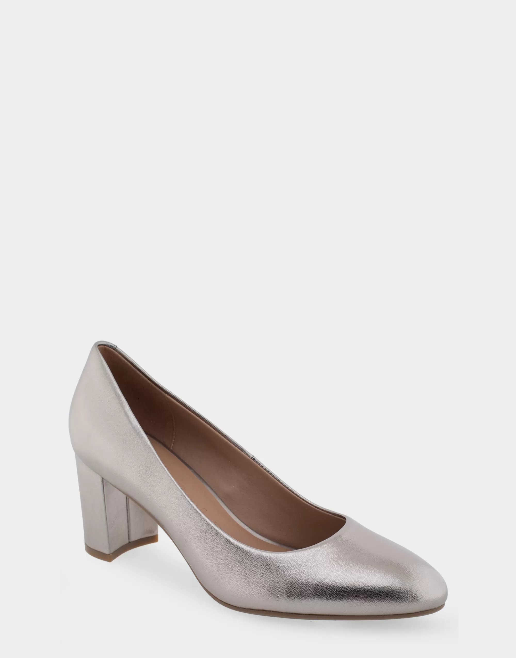 Aerosoles Clogs & Mules | Pumps*Comfortable Women's Mid Heel Pump in Champagne Genuine Leather