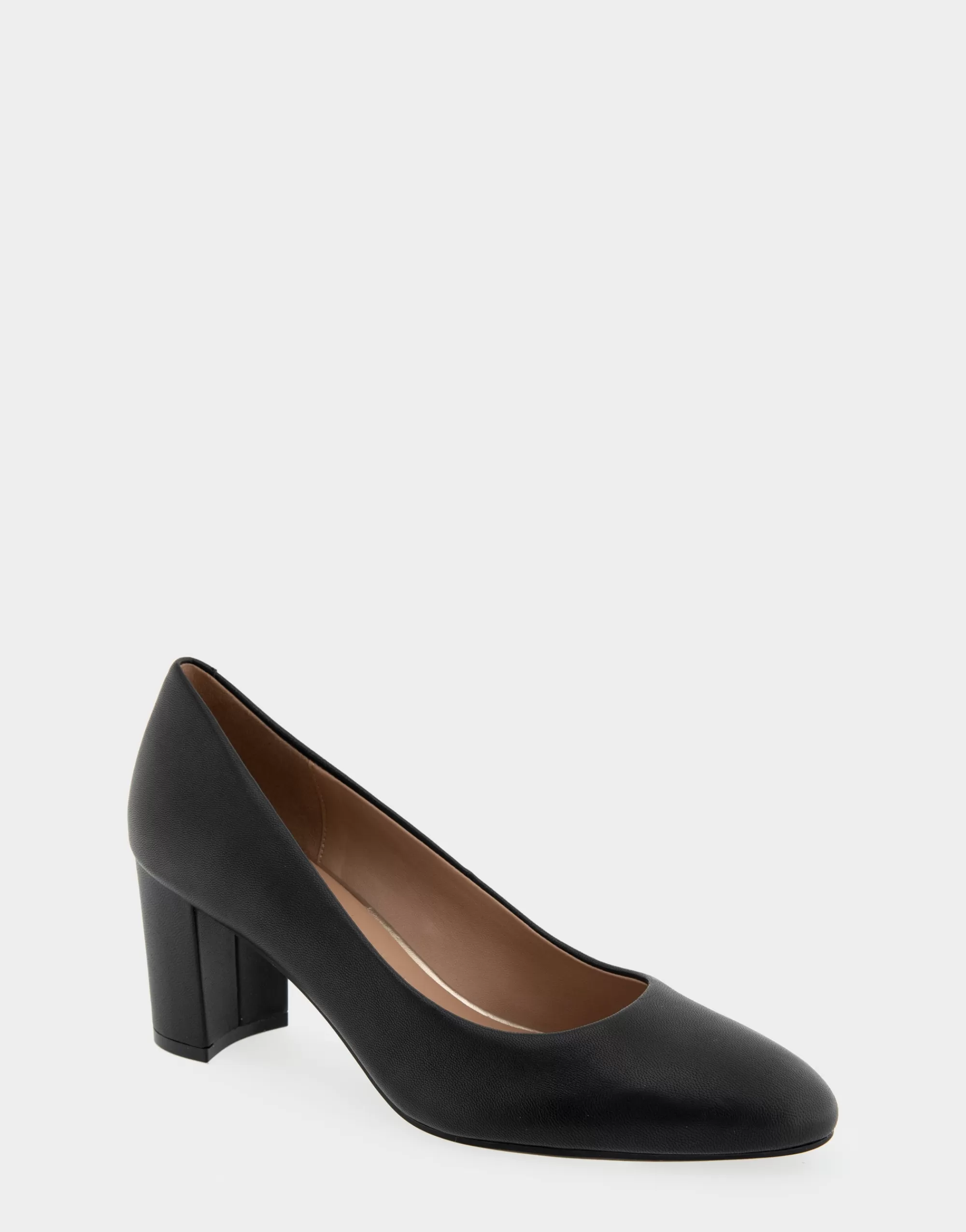 Aerosoles Clogs & Mules | Pumps*Comfortable Women's Mid Heel Pump in Genuine Black Leather