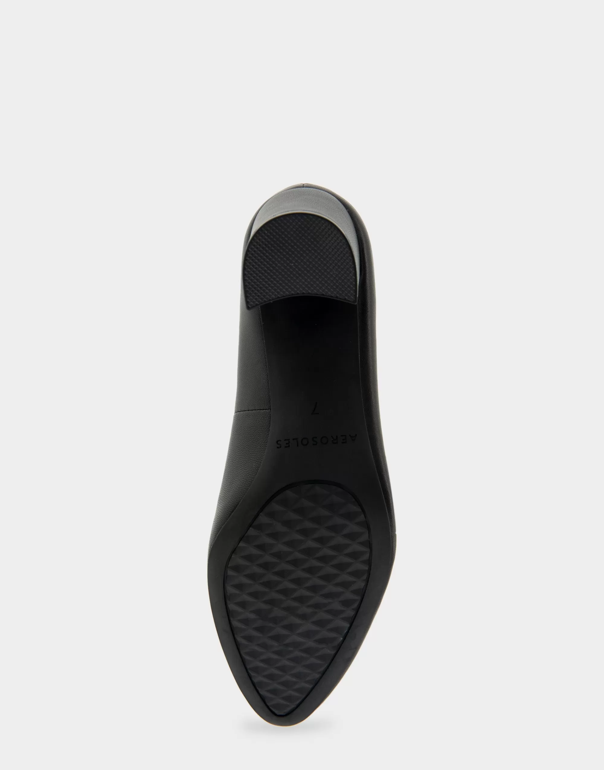 Aerosoles Clogs & Mules | Pumps*Comfortable Women's Mid Heel Pump in Genuine Black Leather