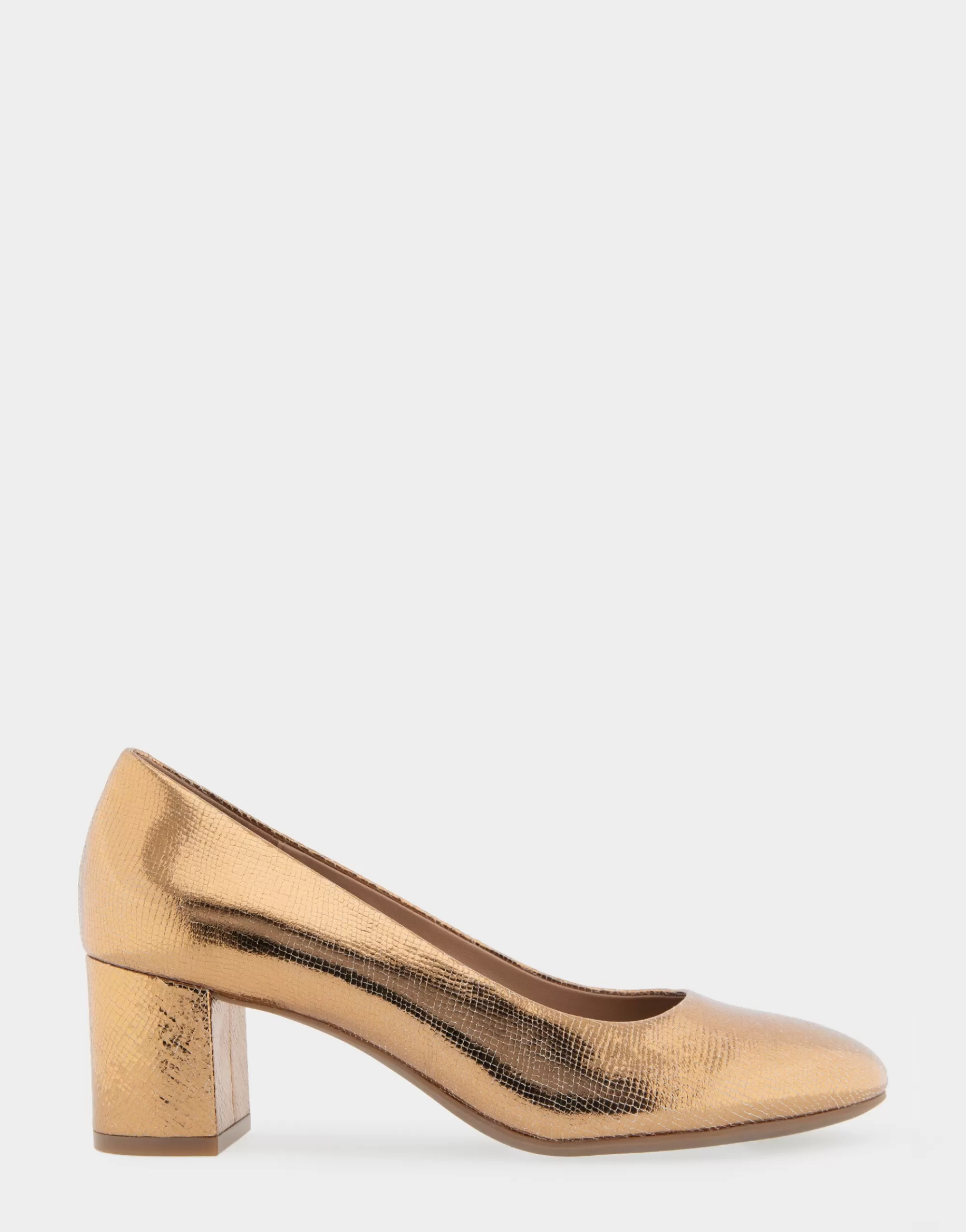 Aerosoles Clogs & Mules | Pumps*Comfortable Women's Mid Heel Pump in Light Bronze Leather