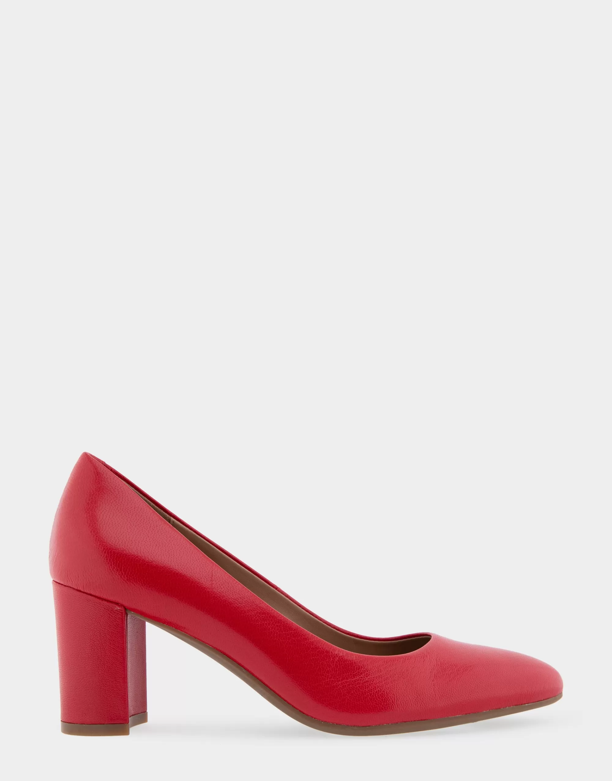 Aerosoles Clogs & Mules | Pumps*Comfortable Women's Mid Heel Pump in Racing Red Leather