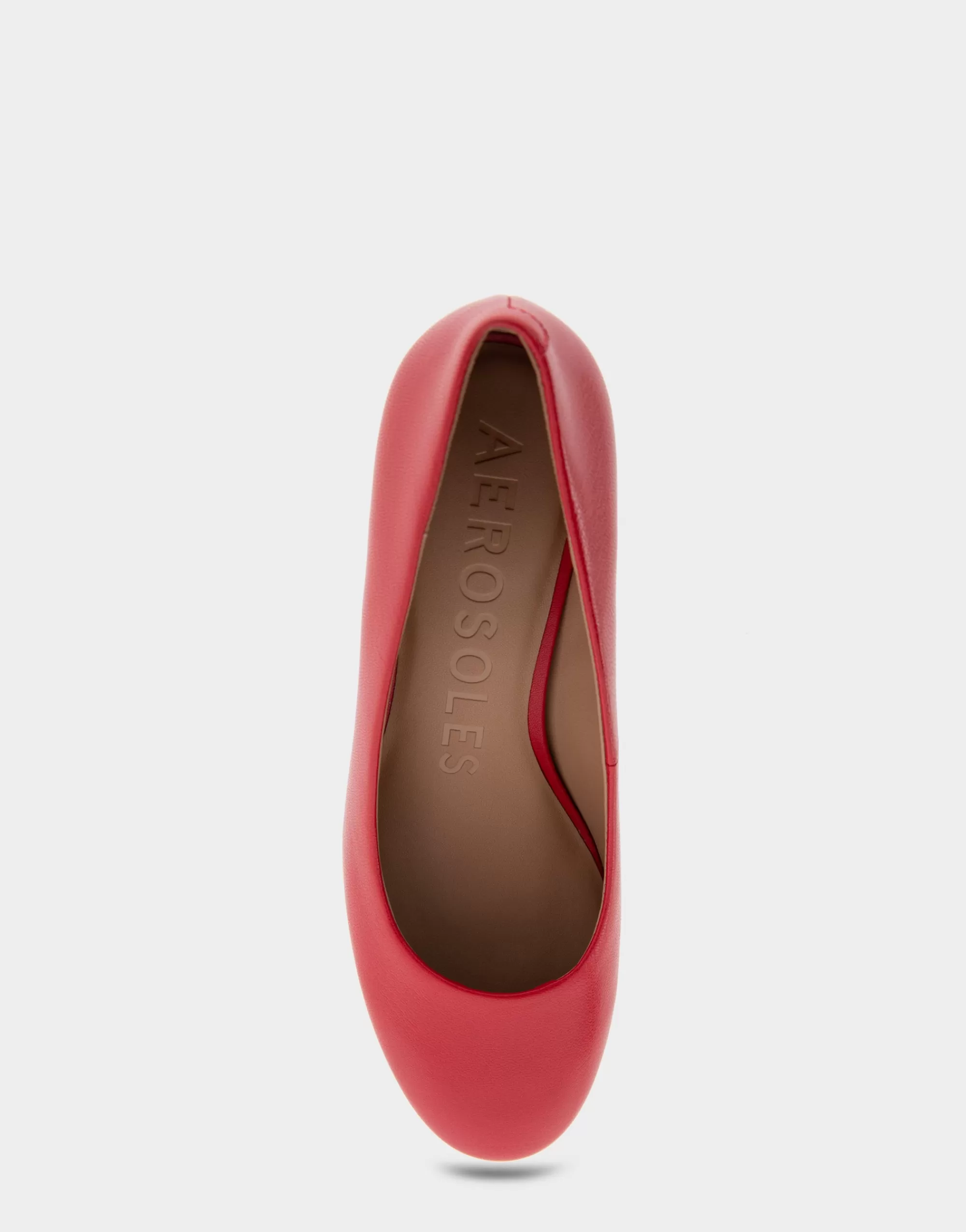 Aerosoles Clogs & Mules | Pumps*Comfortable Women's Mid Heel Pump in Racing Red Leather