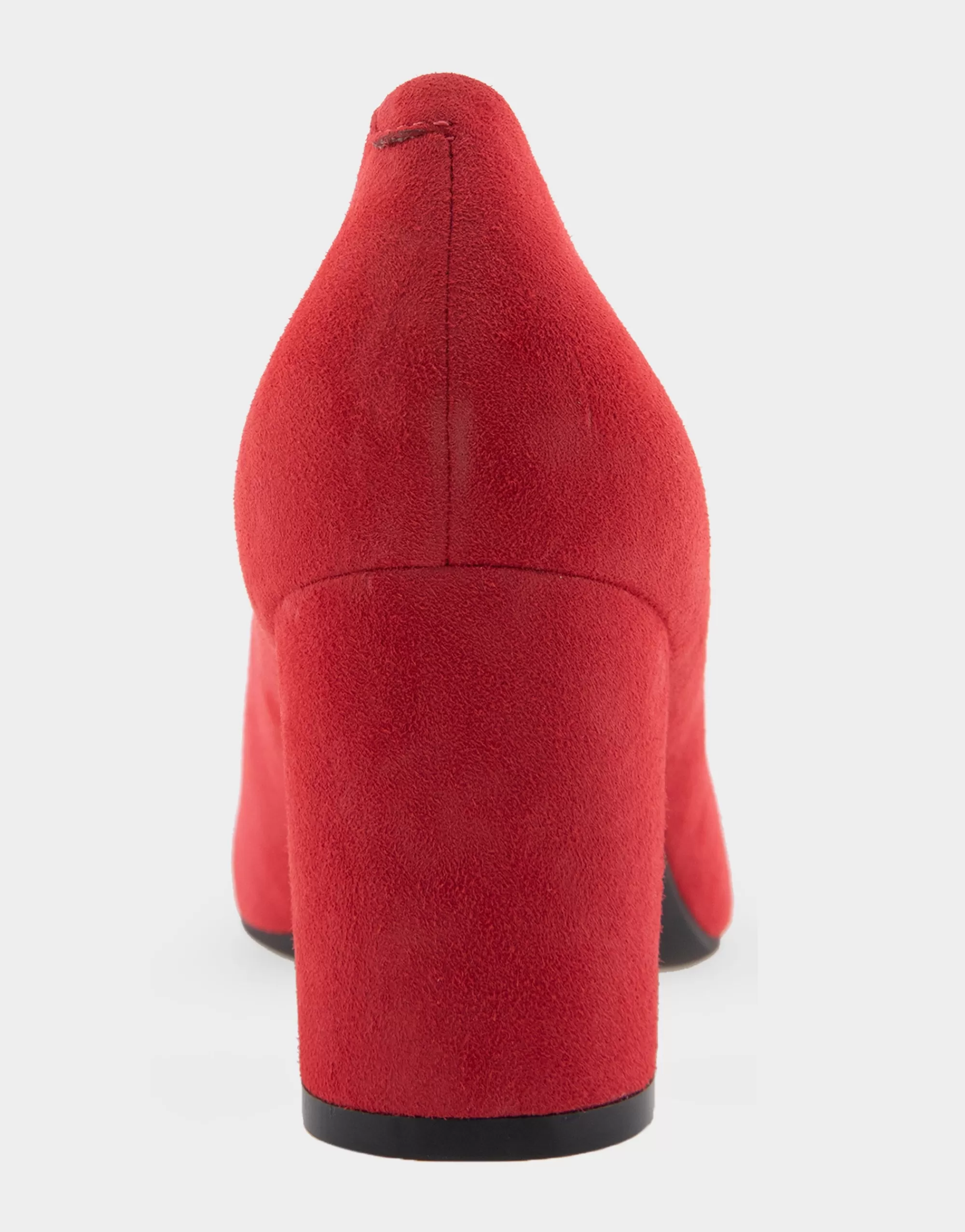 Aerosoles Clogs & Mules | Pumps*Comfortable Women's Mid Heel Pump in Red Genuine Suede