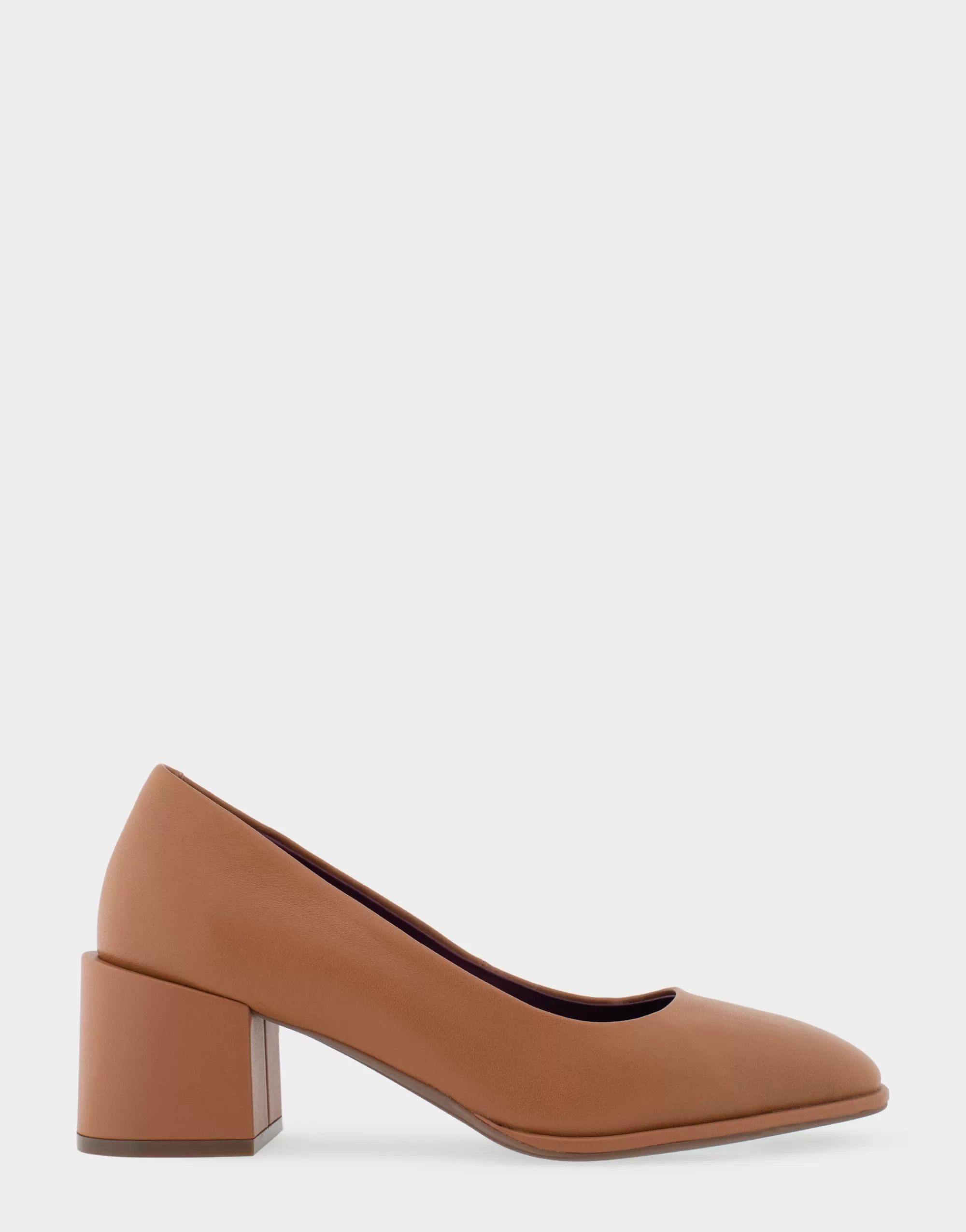 Aerosoles Clogs & Mules | Pumps*Comfortable Women's Mid Heel Pump in Tan Genuine Leather