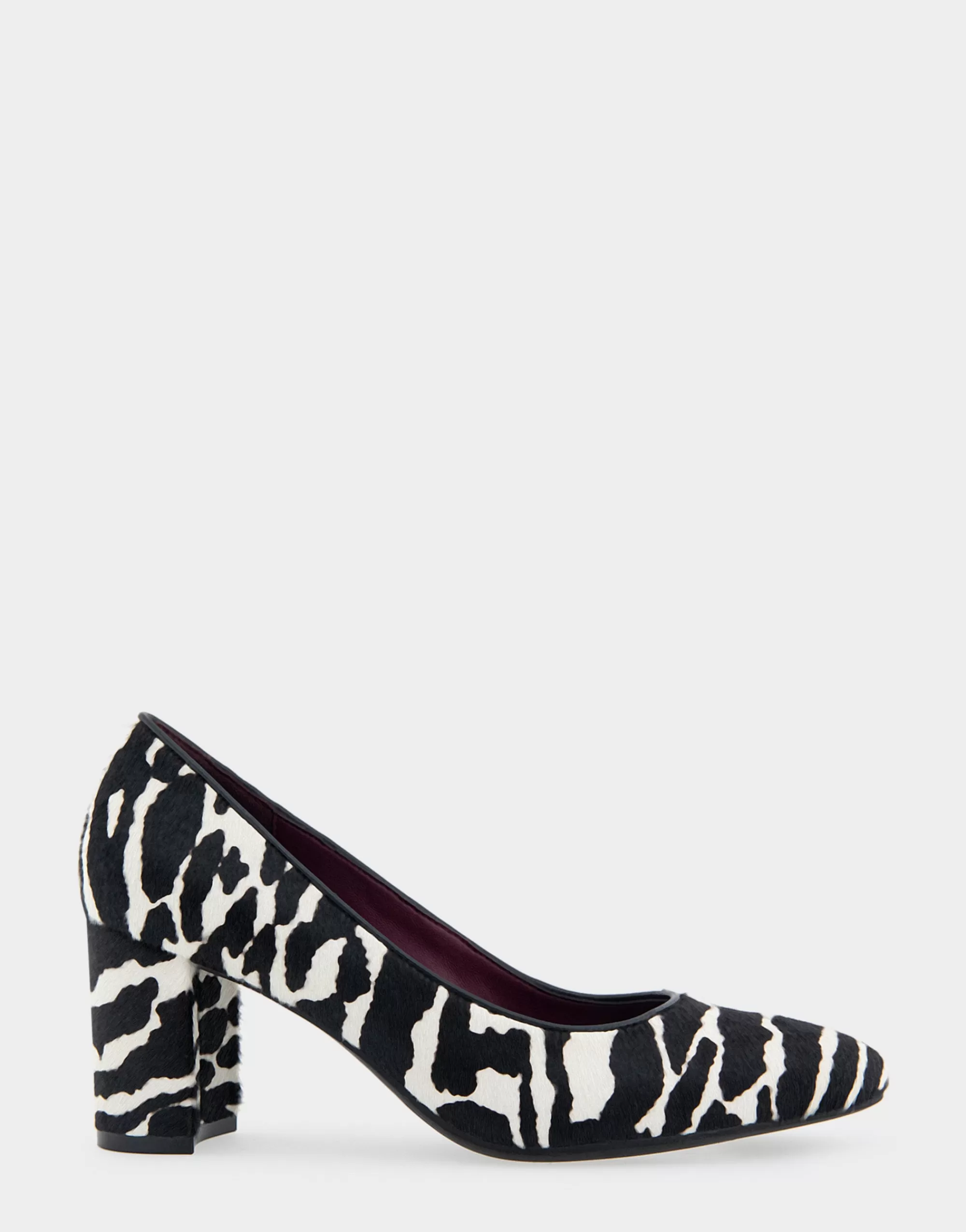 Aerosoles Clogs & Mules | Pumps*Comfortable Women's Mid Heel Pump in Zebra Print Calf Hair