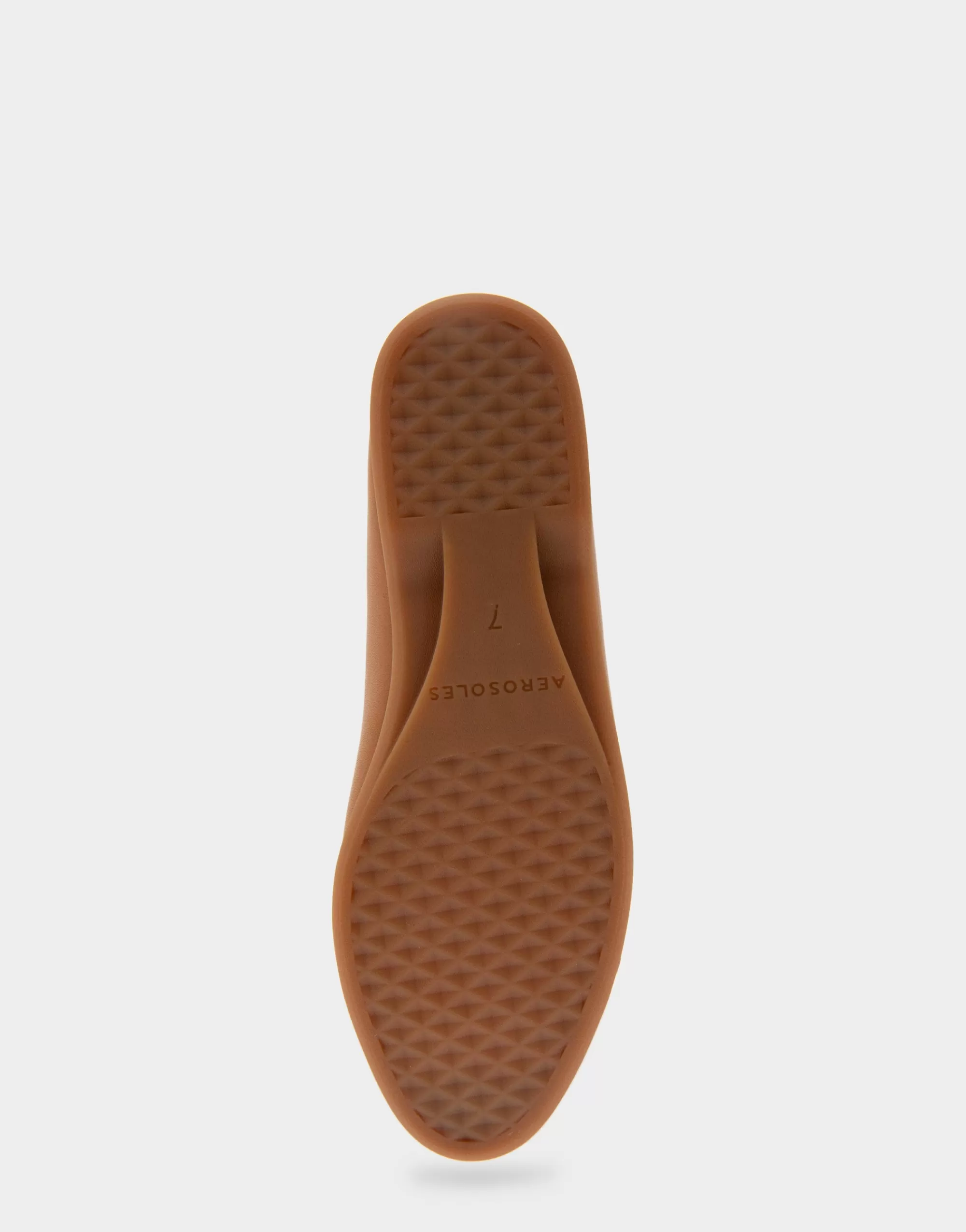 Aerosoles Clogs & Mules | Dress*Comfortable Women's Ornamented Flat in Tan Genuine Leather