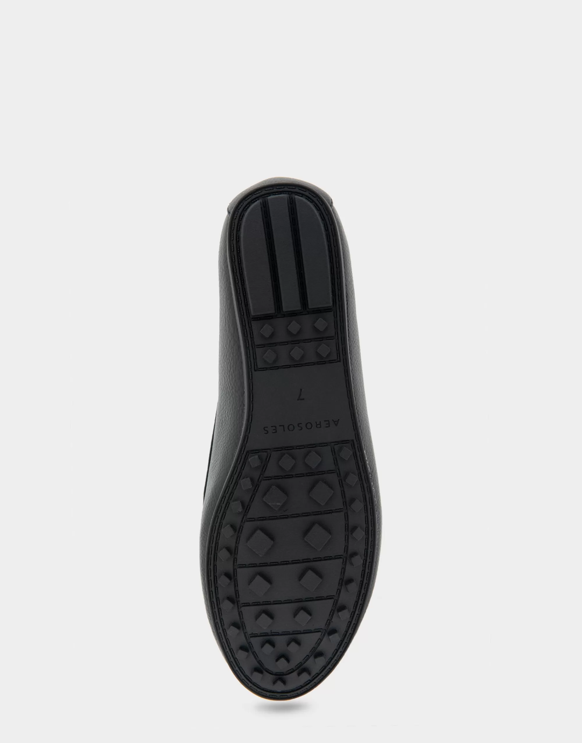 Aerosoles Wide Width Flats | Loafers*Comfortable Women's Ornamented Loafer in Black Faux Leather