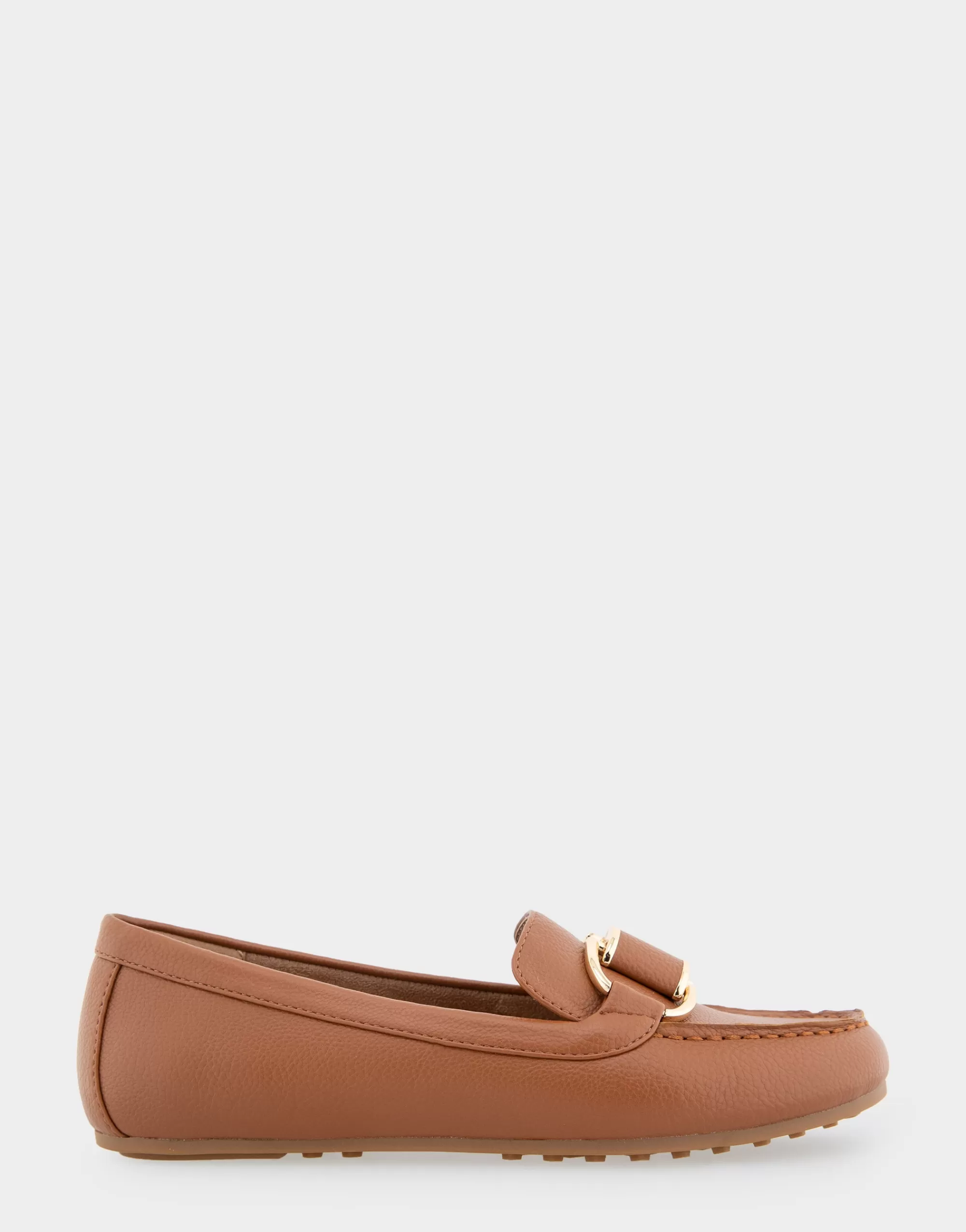 Aerosoles Wide Width Flats | Loafers*Comfortable Women's Ornamented Loafer in Tan Faux Leather