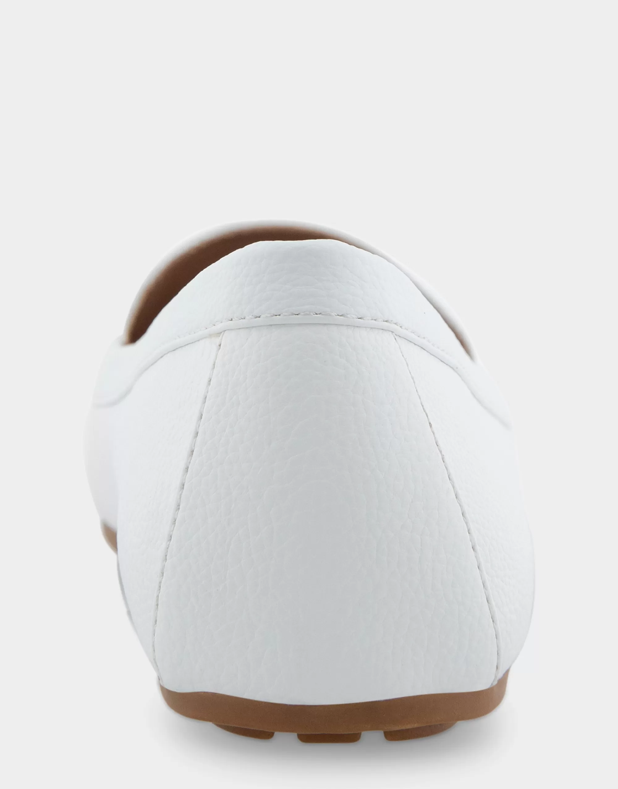 Aerosoles Wide Width Flats | Loafers*Comfortable Women's Ornamented Loafer in White Faux Leather
