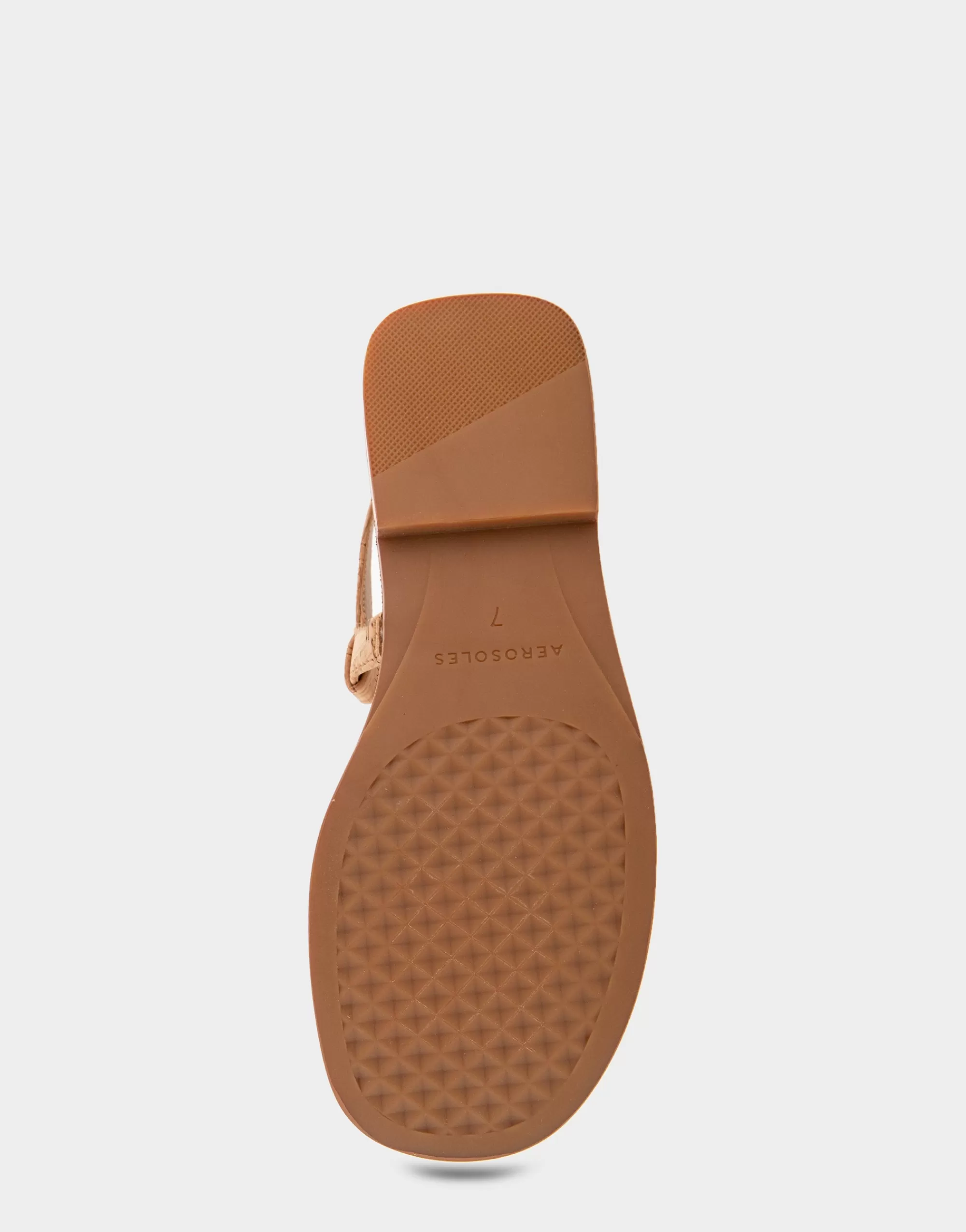 Aerosoles Slides | Flats*Comfortable Women's Ornamented Slingback Strap Thong Sandal in