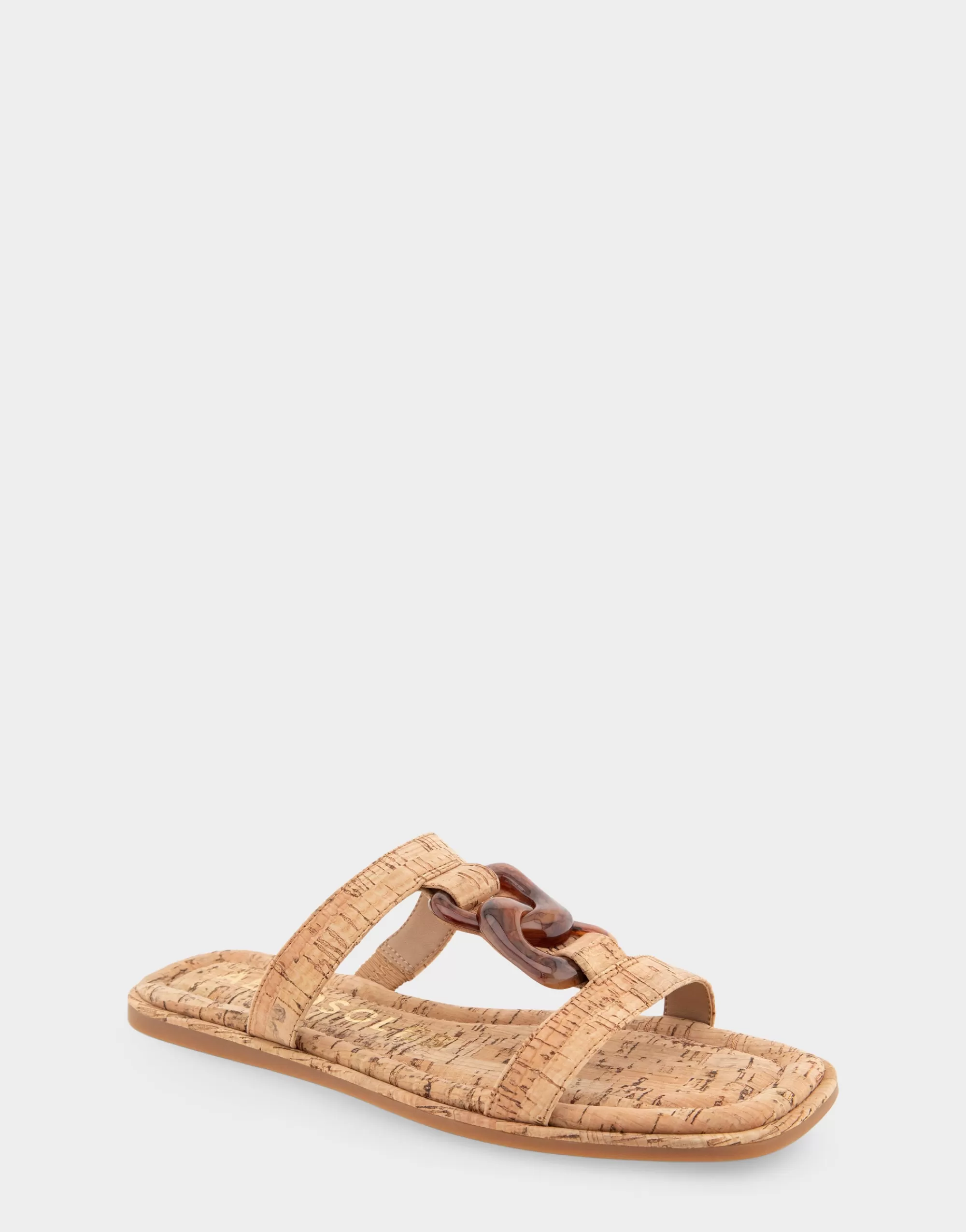 Aerosoles Flats*Comfortable Women's Ornamented T-strap Slide Sandal in