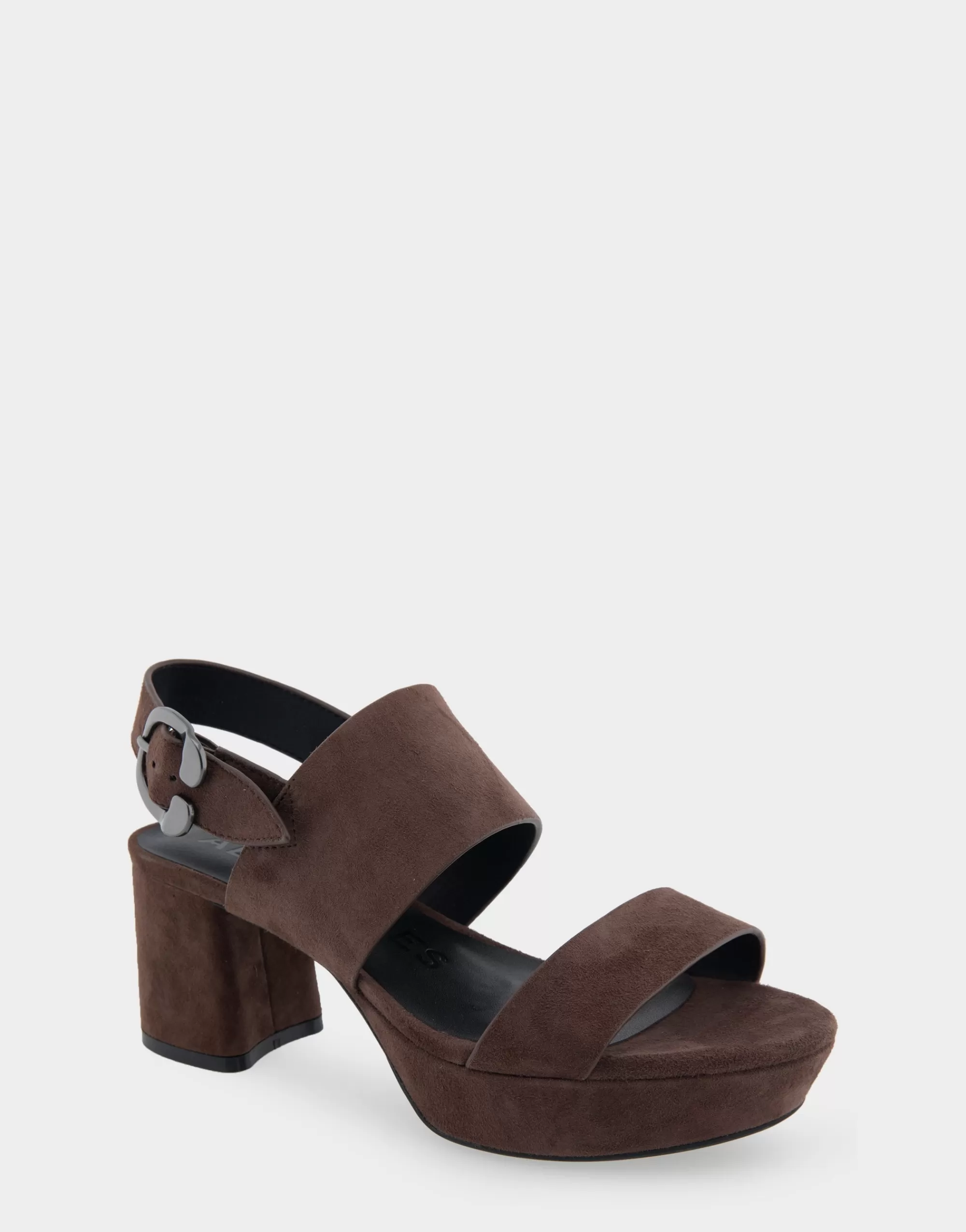 Aerosoles Dress | Platforms*Comfortable Women's Platform Sandal in Brown Genuine Suede