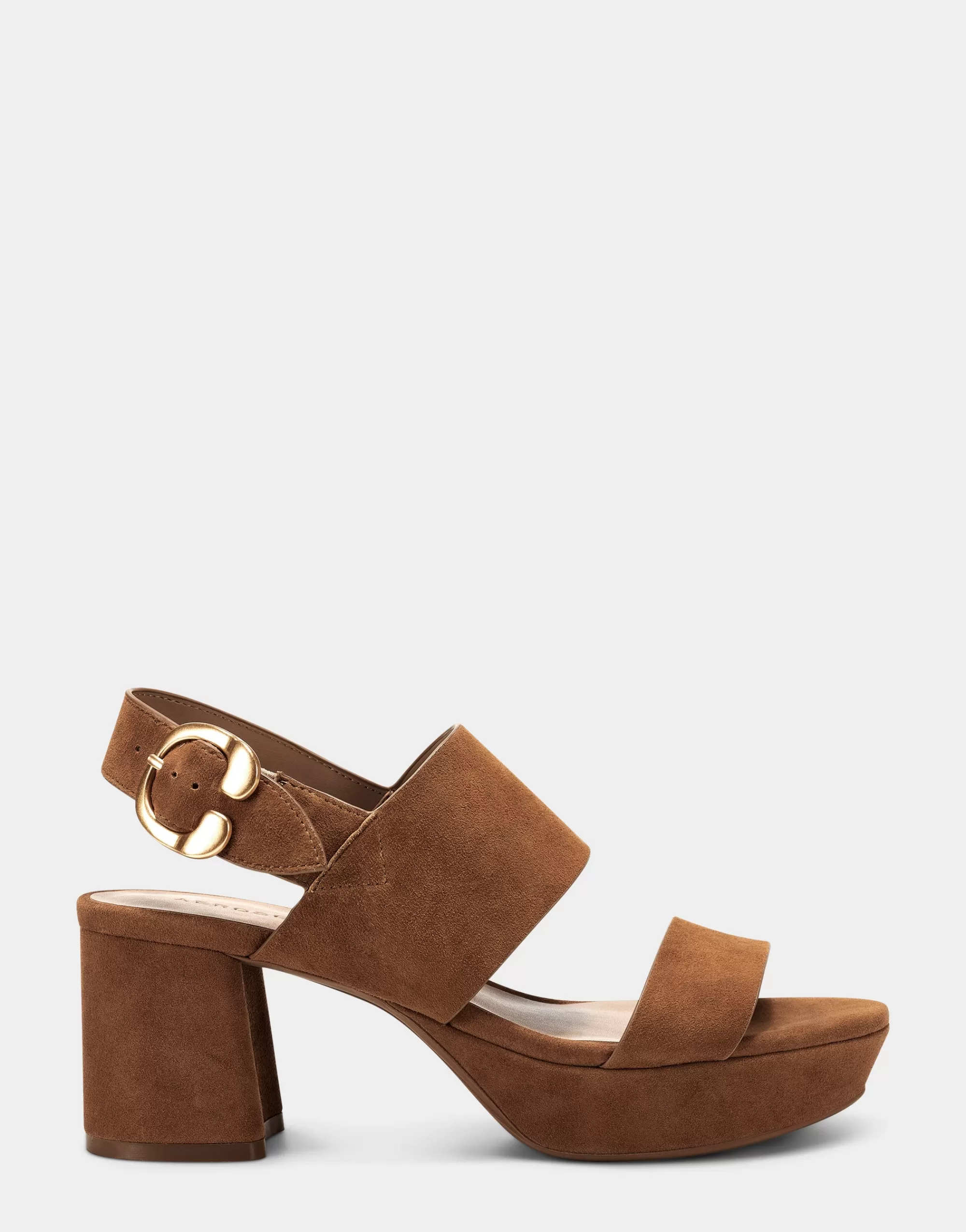 Aerosoles Dress | Platforms*Comfortable Women's Platform Sandal in Cognac Suede