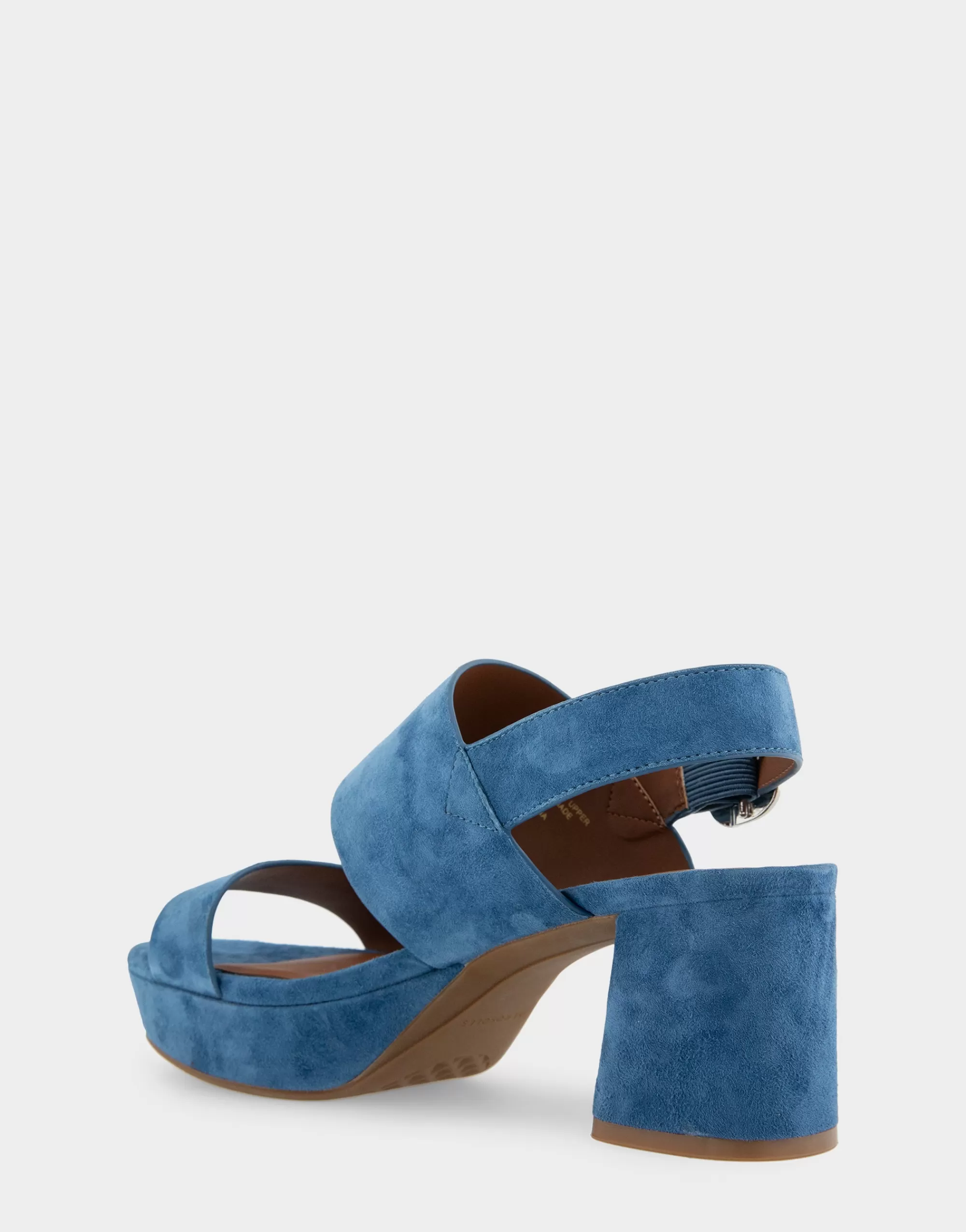 Aerosoles Platforms | Platforms*Comfortable Women's Platform Sandal in Indigo Suede Suede