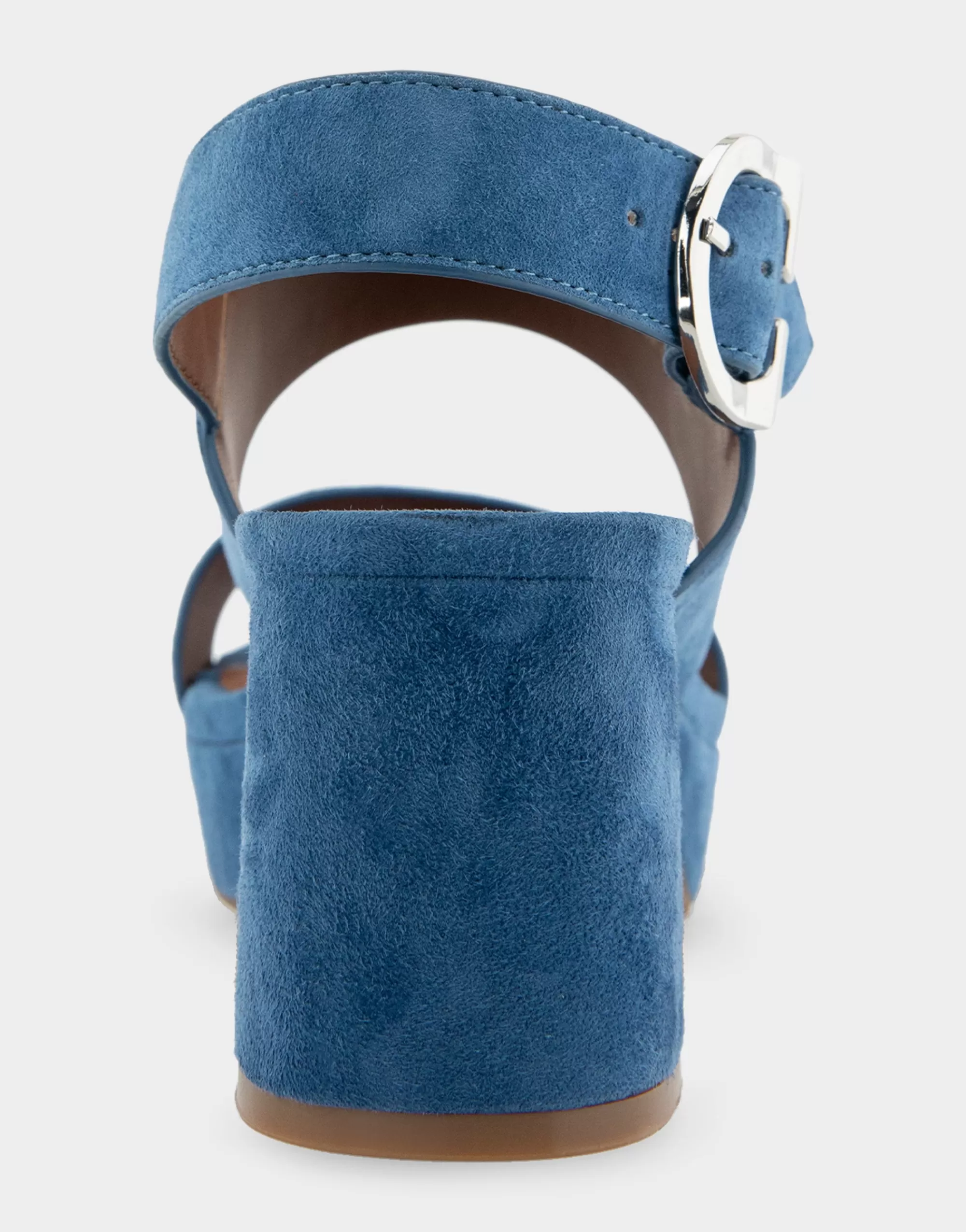 Aerosoles Platforms | Platforms*Comfortable Women's Platform Sandal in Indigo Suede Suede