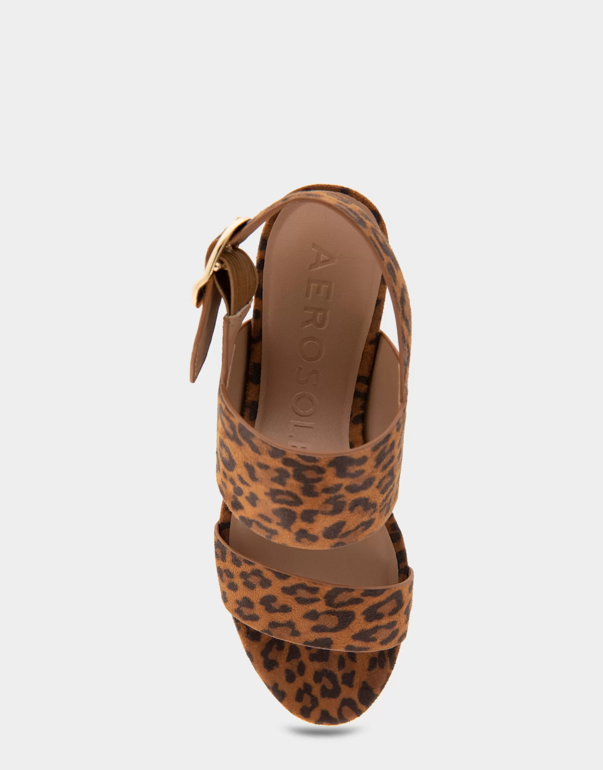 Aerosoles Dress | Platforms*Comfortable Women's Platform Sandal in Print Faux Suede