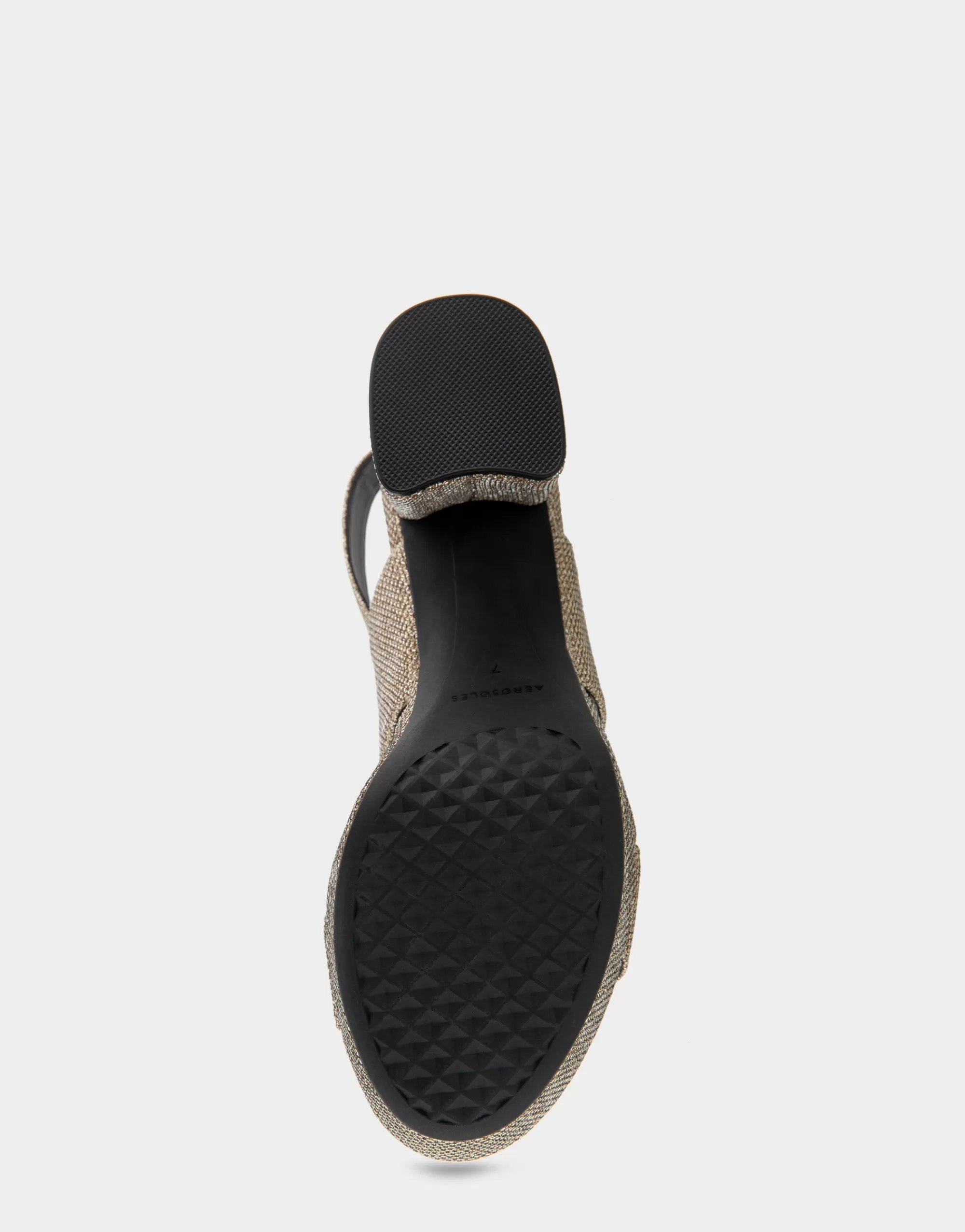 Aerosoles Platforms | Platforms*Comfortable Women's Platform Sandal in Soft Gold Fabric Metallic Lame Fabric