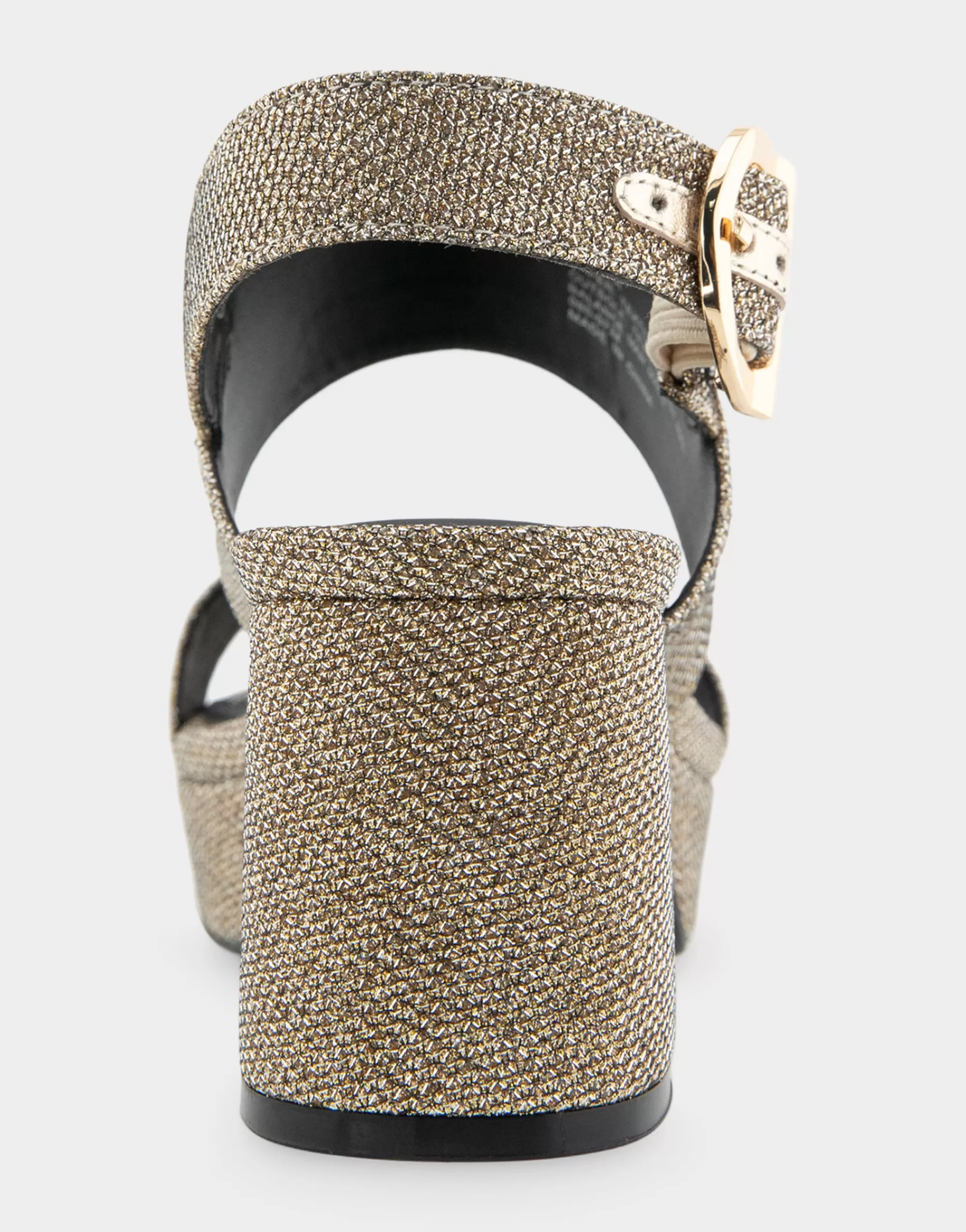 Aerosoles Platforms | Platforms*Comfortable Women's Platform Sandal in Soft Gold Fabric Metallic Lame Fabric
