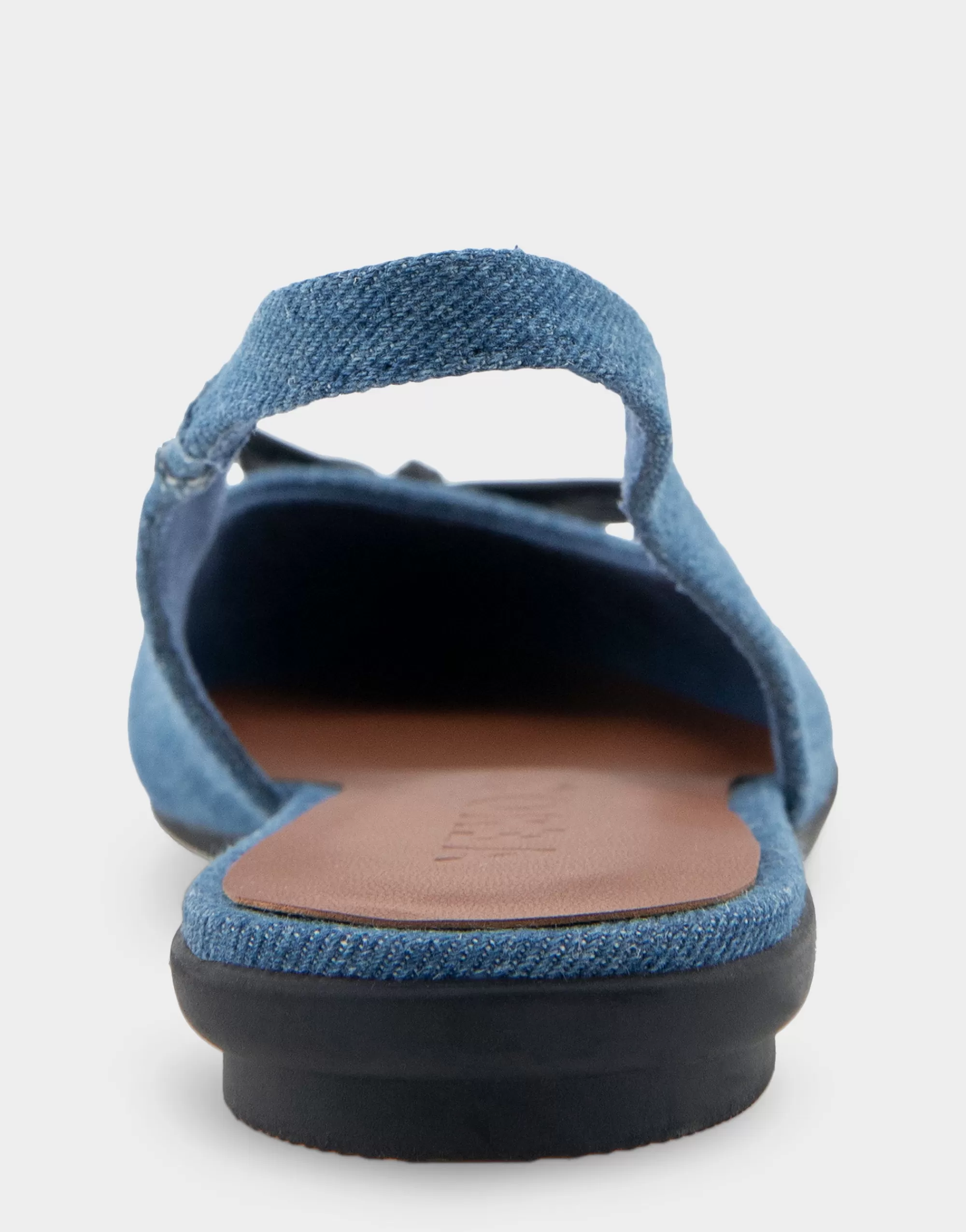 Aerosoles Clogs & Mules*Comfortable Women's Point Toe Slingback Flat in Denim Fabric Denim Fabric