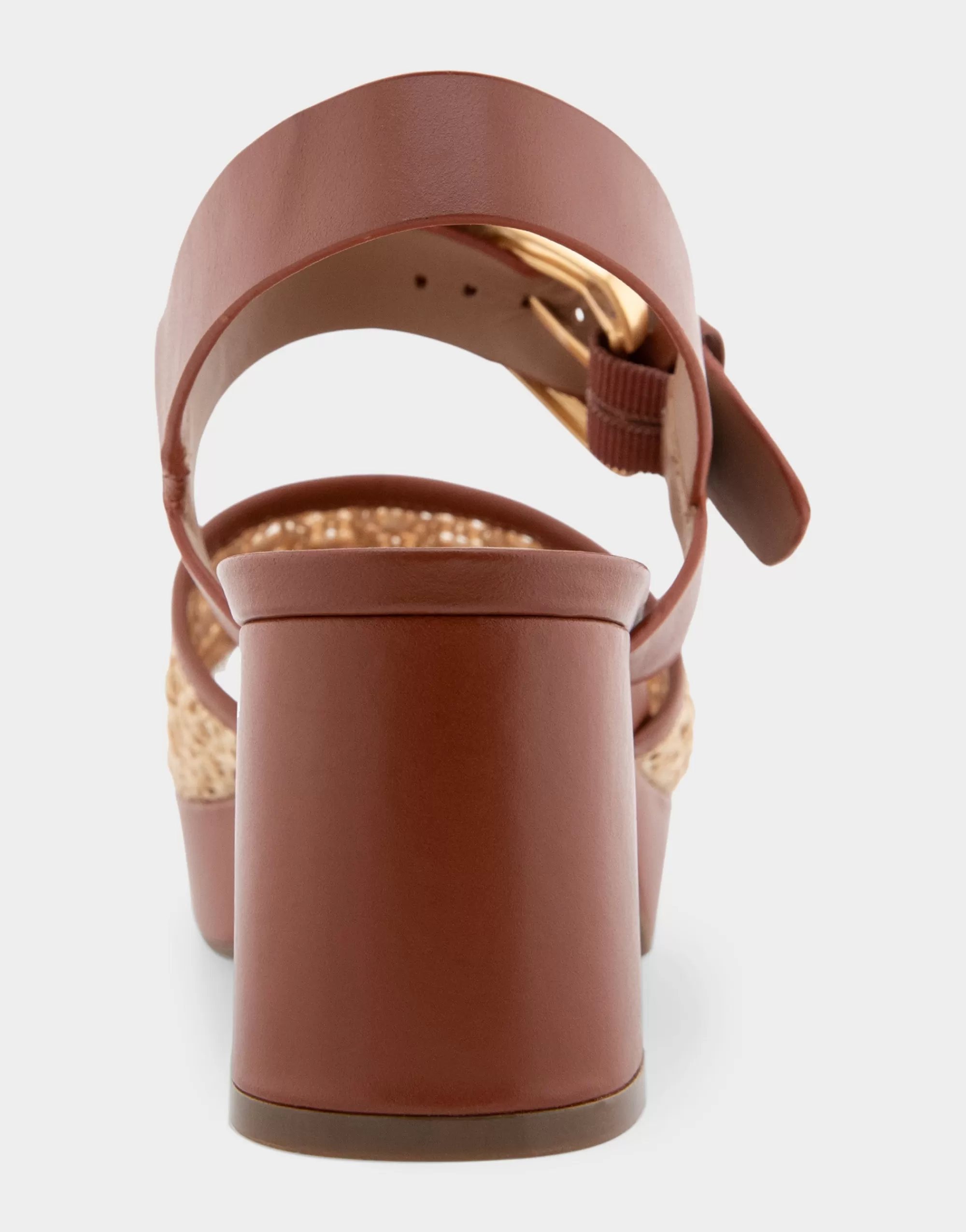 Aerosoles Wide Width Sandals | Platforms*Comfortable Women's Quarter Strap Platform Sandal in Natural Raffia Combo Raffia Fabric