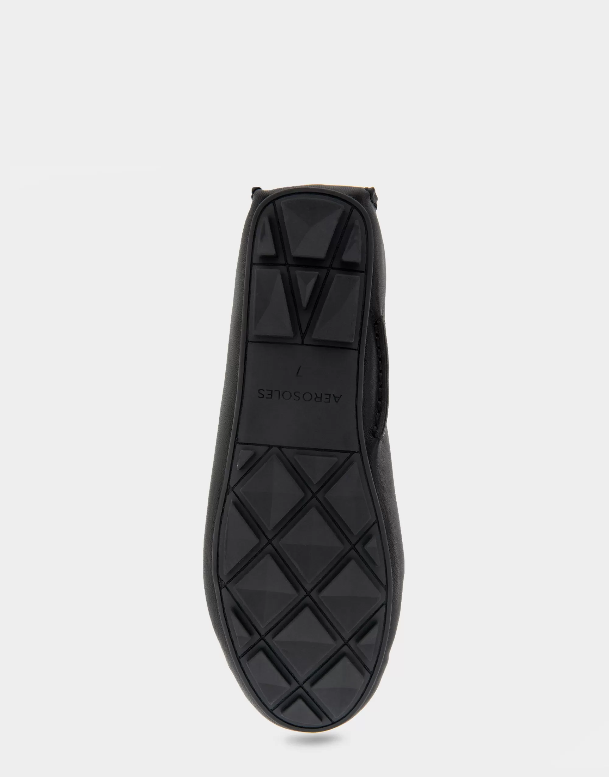 Aerosoles Loafers*Comfortable Women's Quilted Plug Driver Moc in Black Patent Faux Leather Patent Faux Leather
